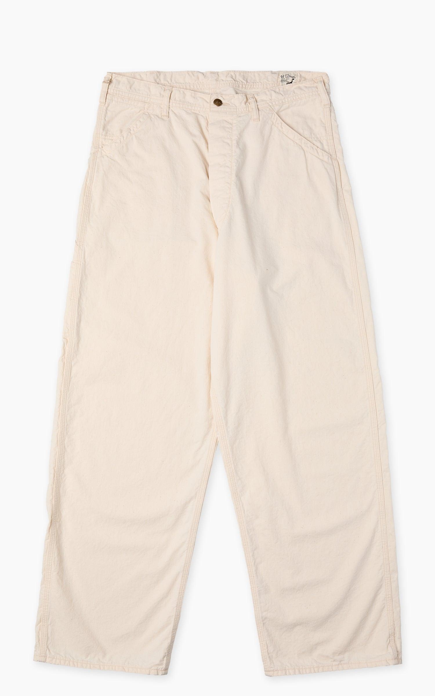 Wide Fit 30's Painter Pants Ecru