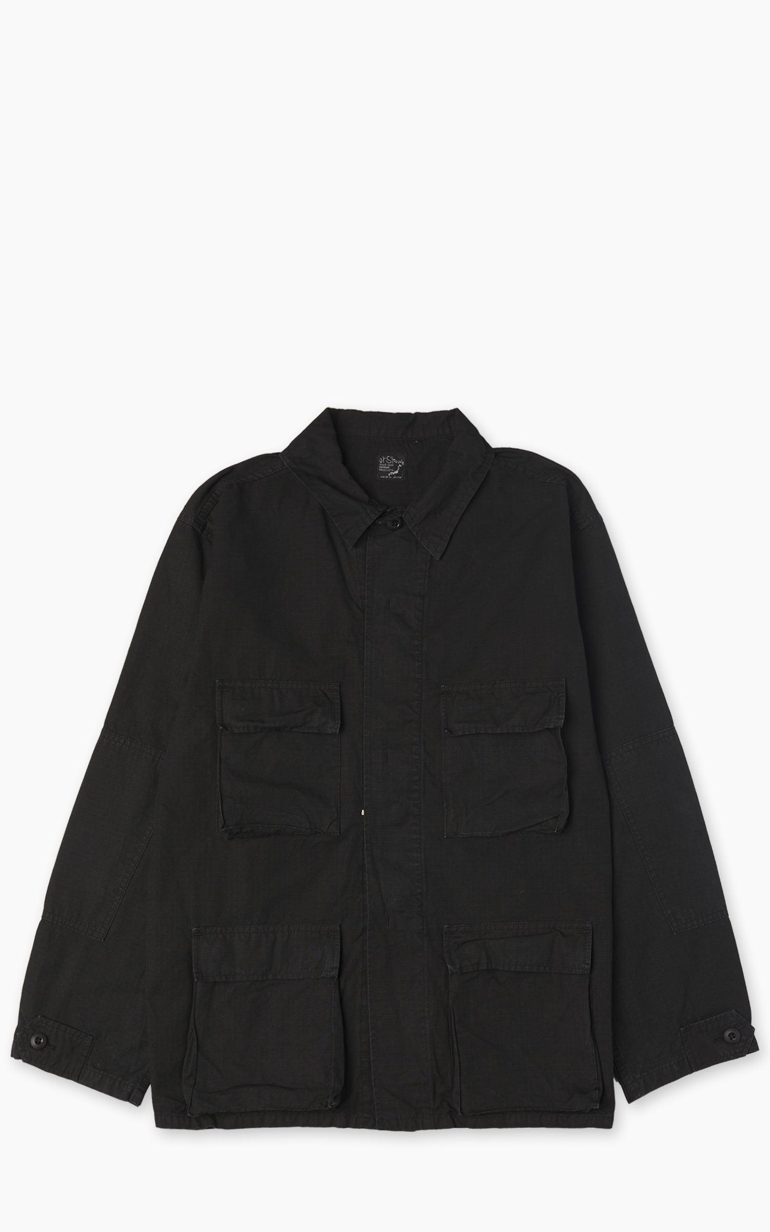 BDU Jacket Washed Black Stone