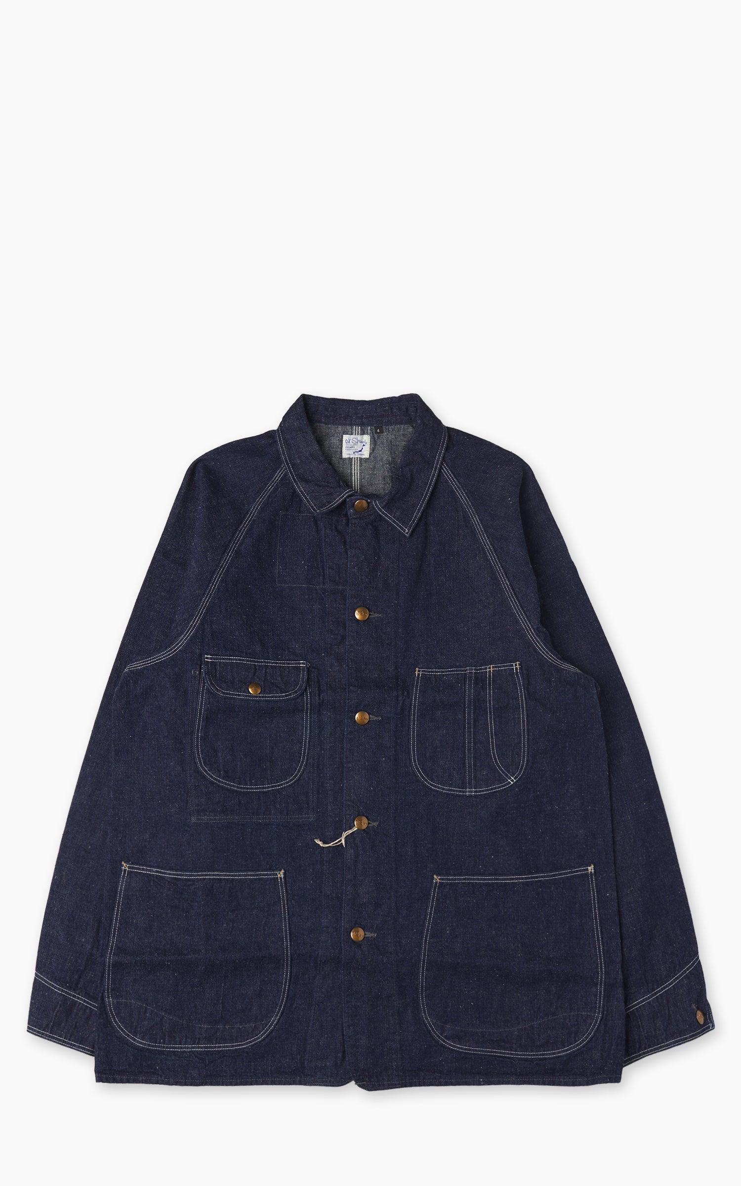 1950's Coverall Denim Indigo One Wash