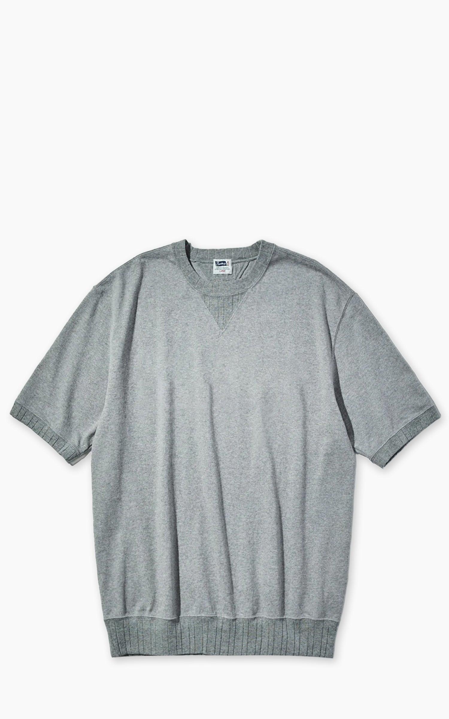 PVGT Plain Sweat T-Shirt Grey