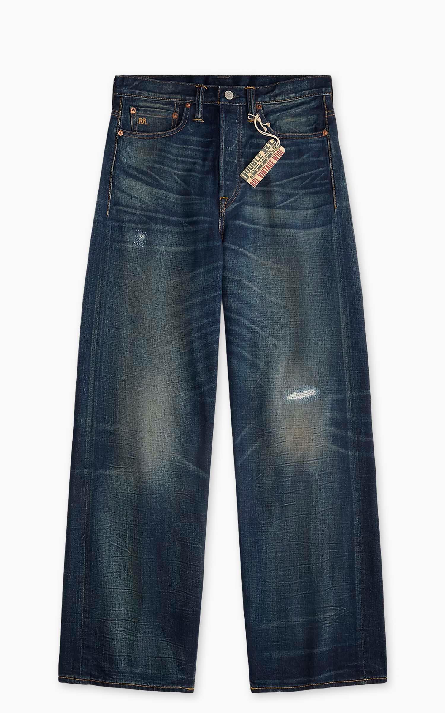 Vintage Wide Fit Distressed Kenley Jean Kenley Wash