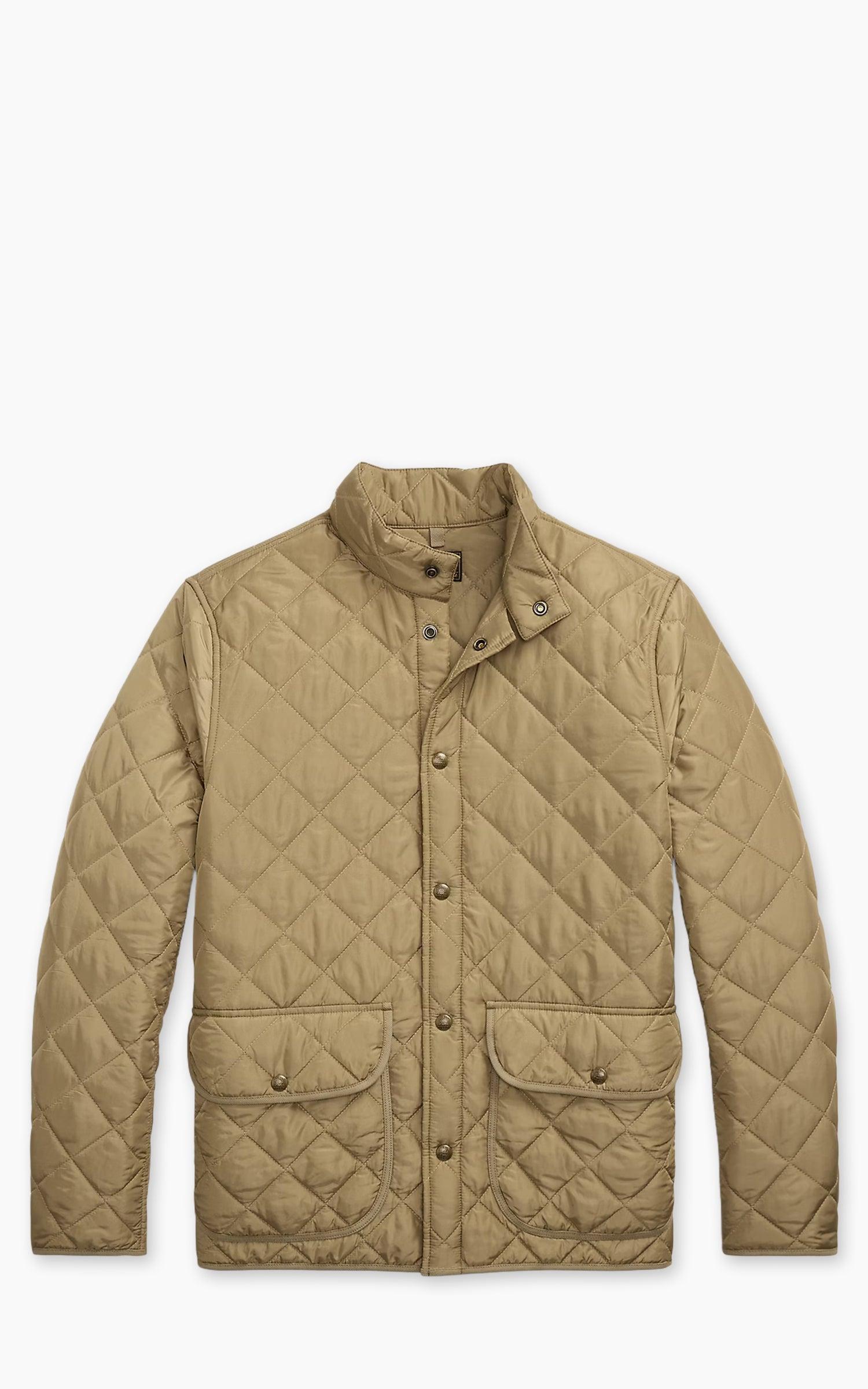 Quilted Liner Jacket Vintage Tan