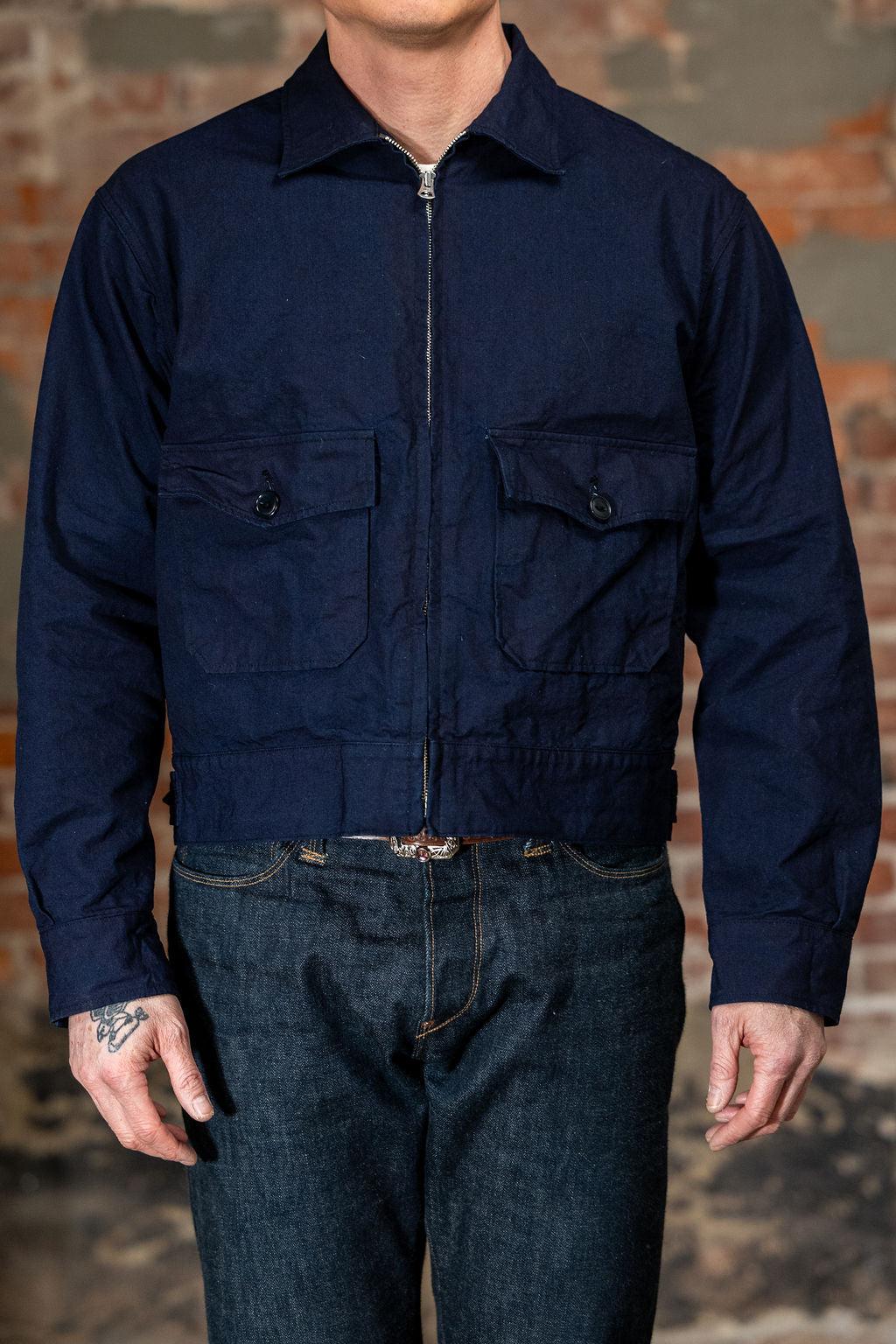 "Rocketeer" Jacket - Indigo Canvas