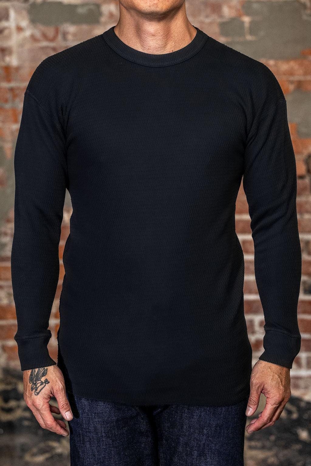 Heirloom Flat Knit Thermal - Navy
