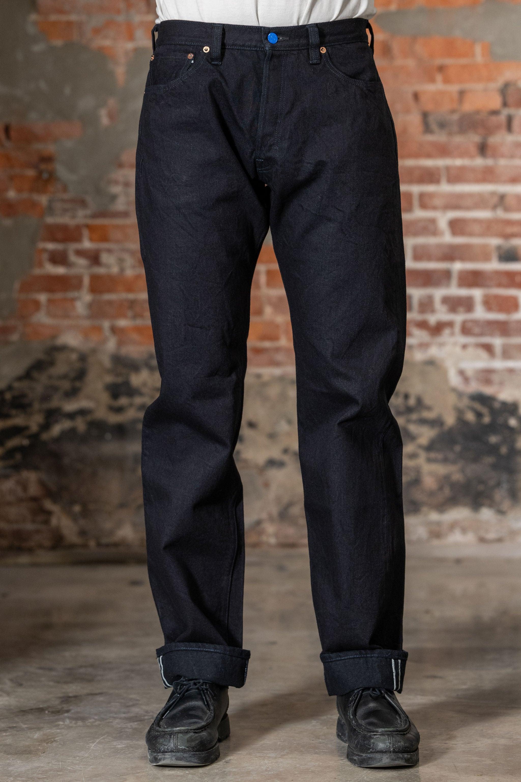 S0510XX-BOB Aoki Tachikage Regular Straight - 15oz Black-on-Blue Denim