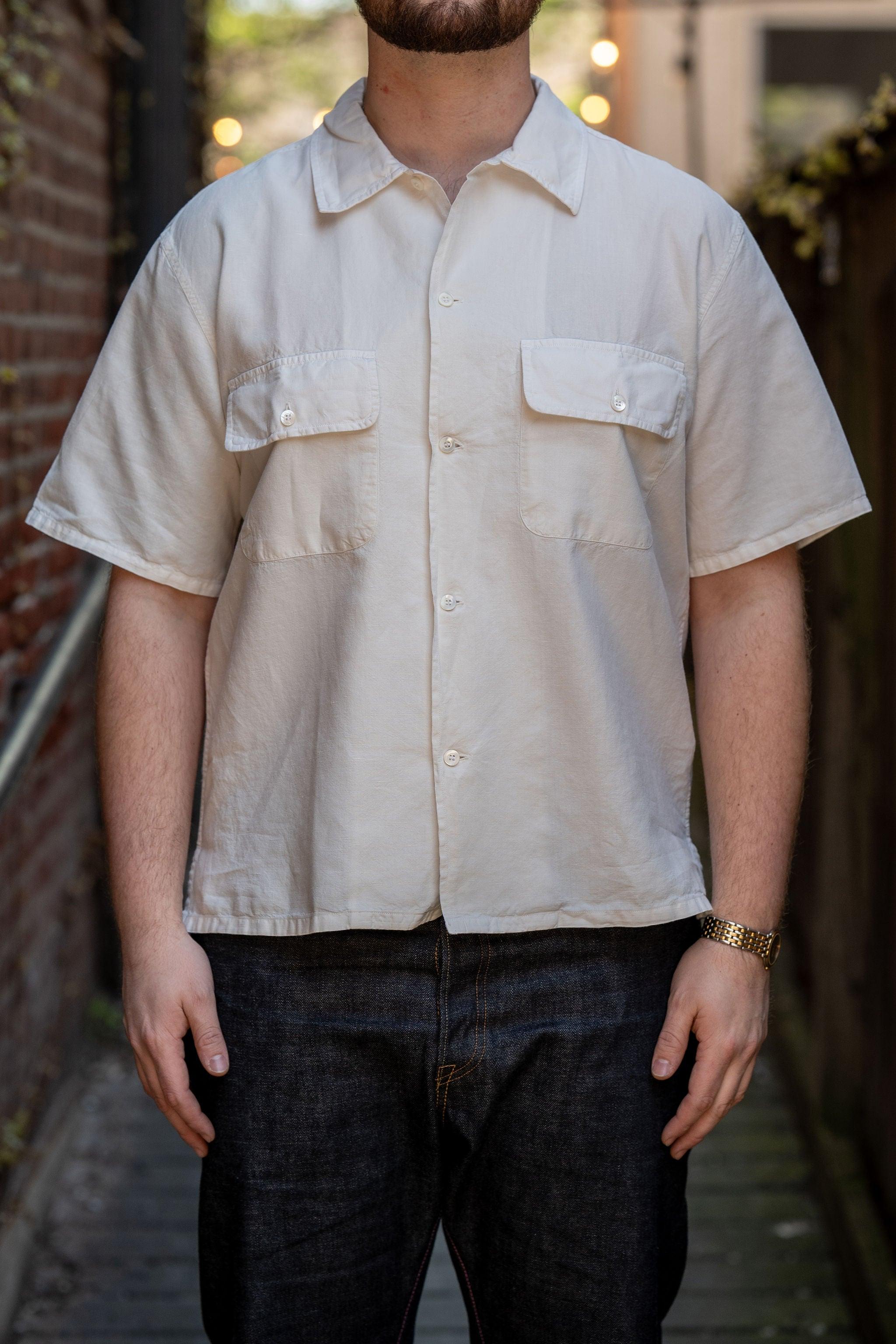 Mar Cotton & Linen Shirt - Bone