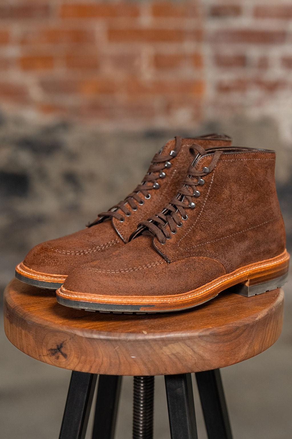 4015HC Mocc Toe Boot - Reverse Tobacco Oiled Nubuck