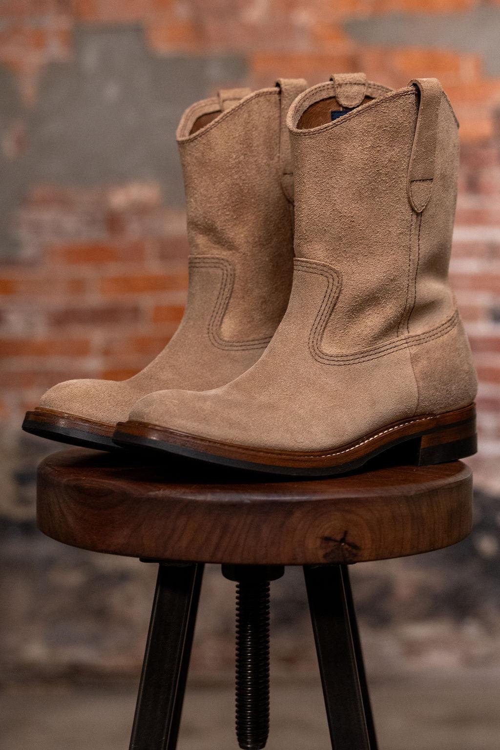 John Lofgren Duke Roper Boots - Horween CXL Roughout