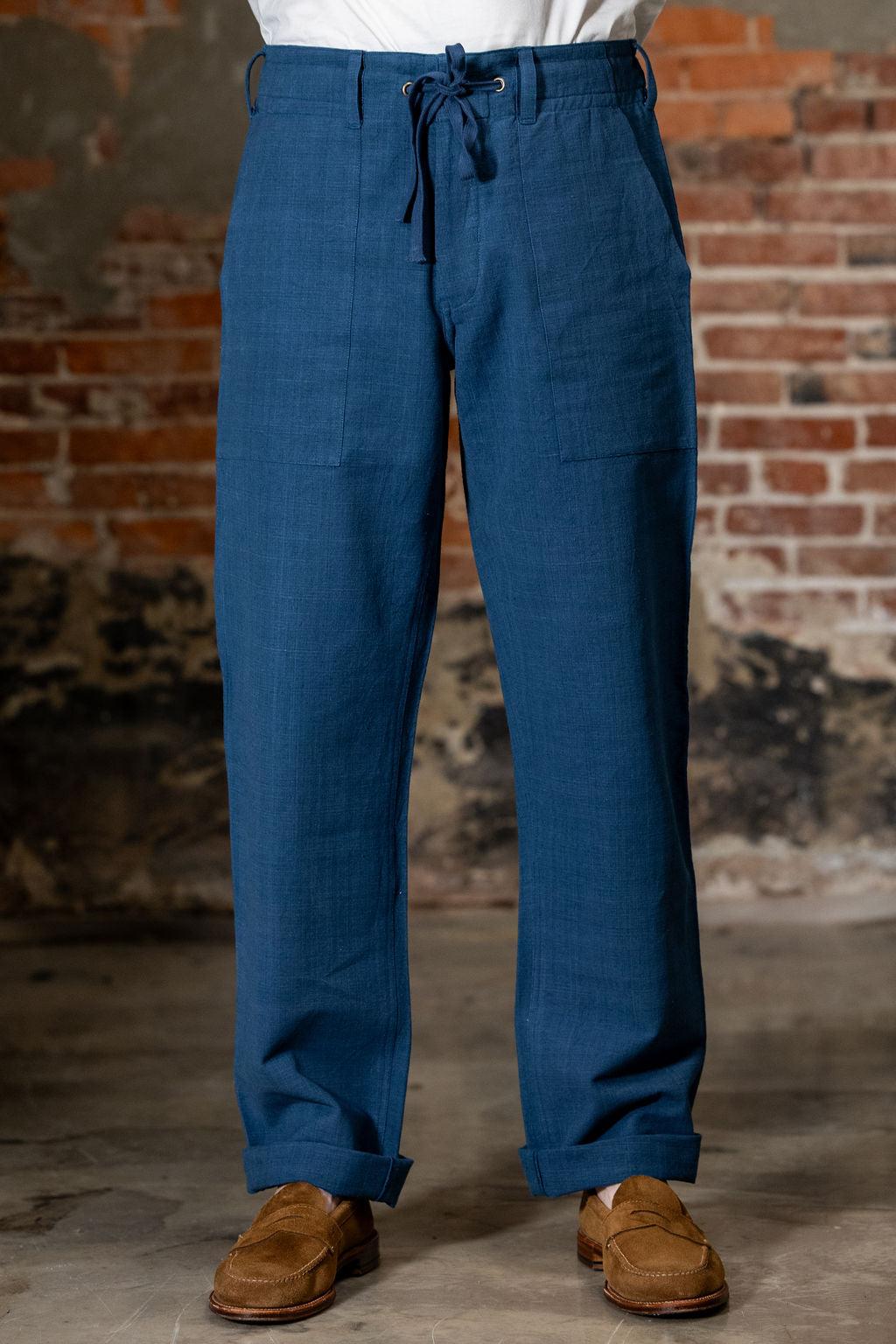 Obelisk Pant - Powerloom Canvas Warm Indigo