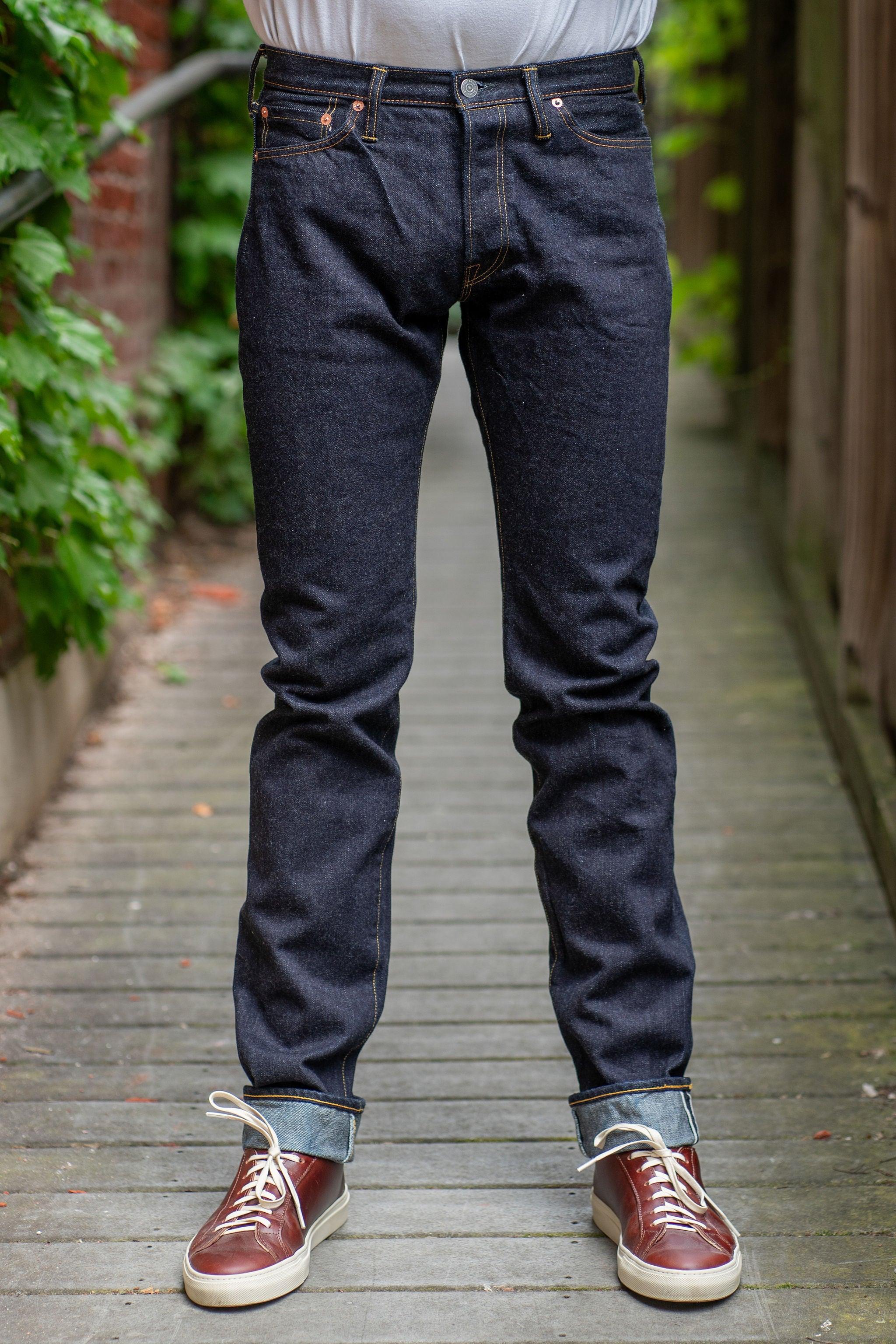 FN-3002 Slim Tapered - 14.5oz Selvedge Denim (One Washed)