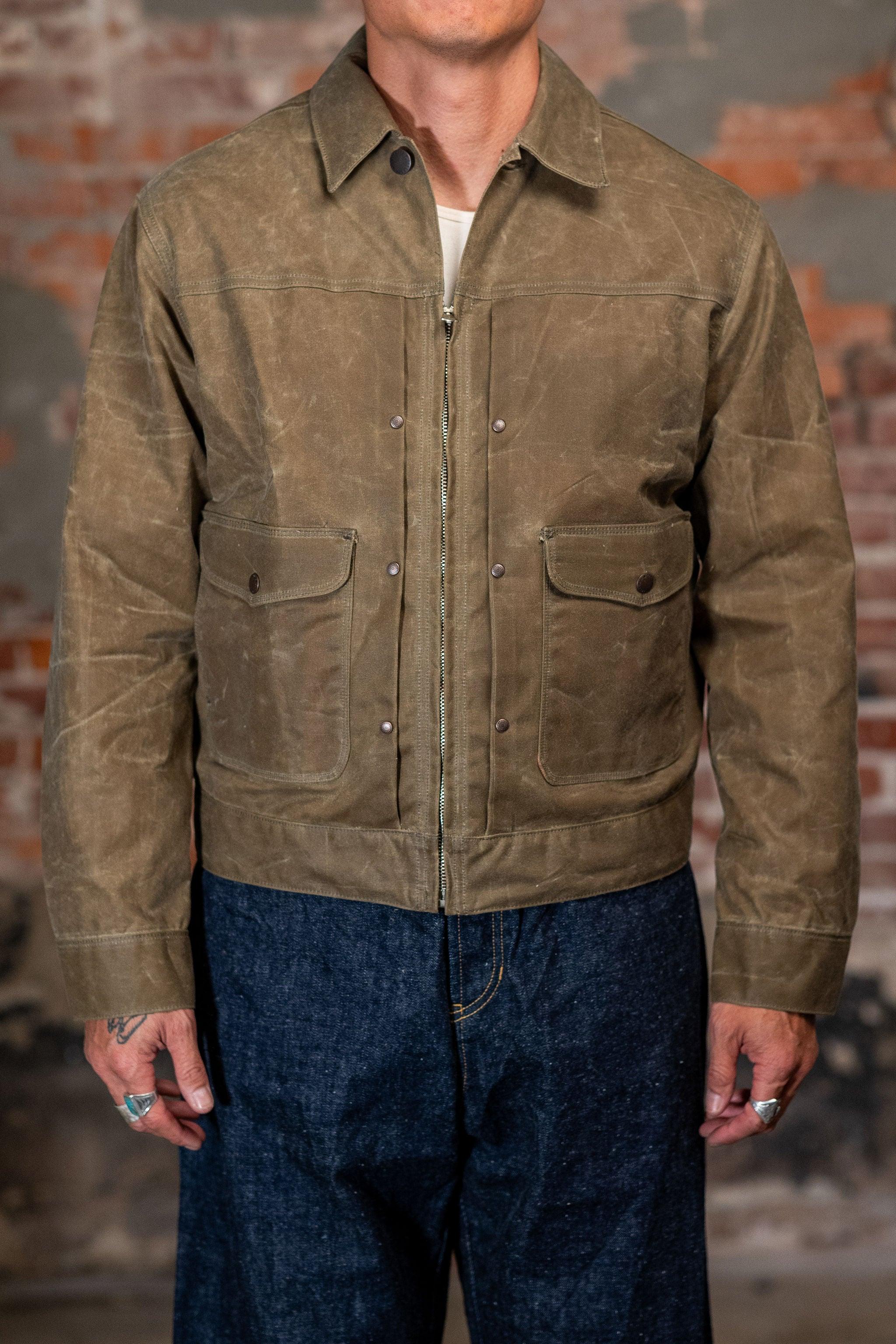 Faro Jacket Waxed Canvas - Tobacco