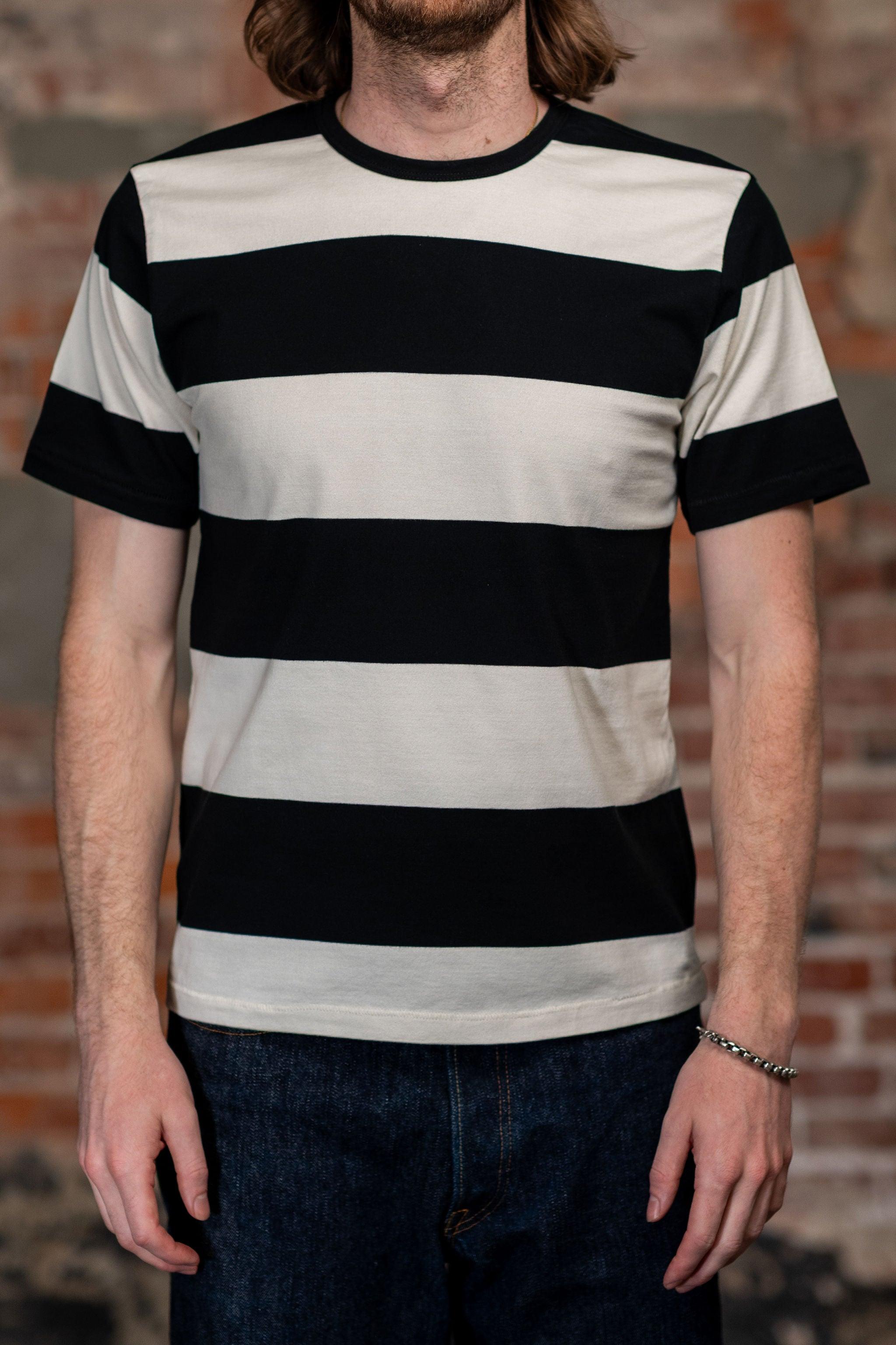 Mooch Tee - Black Stripe