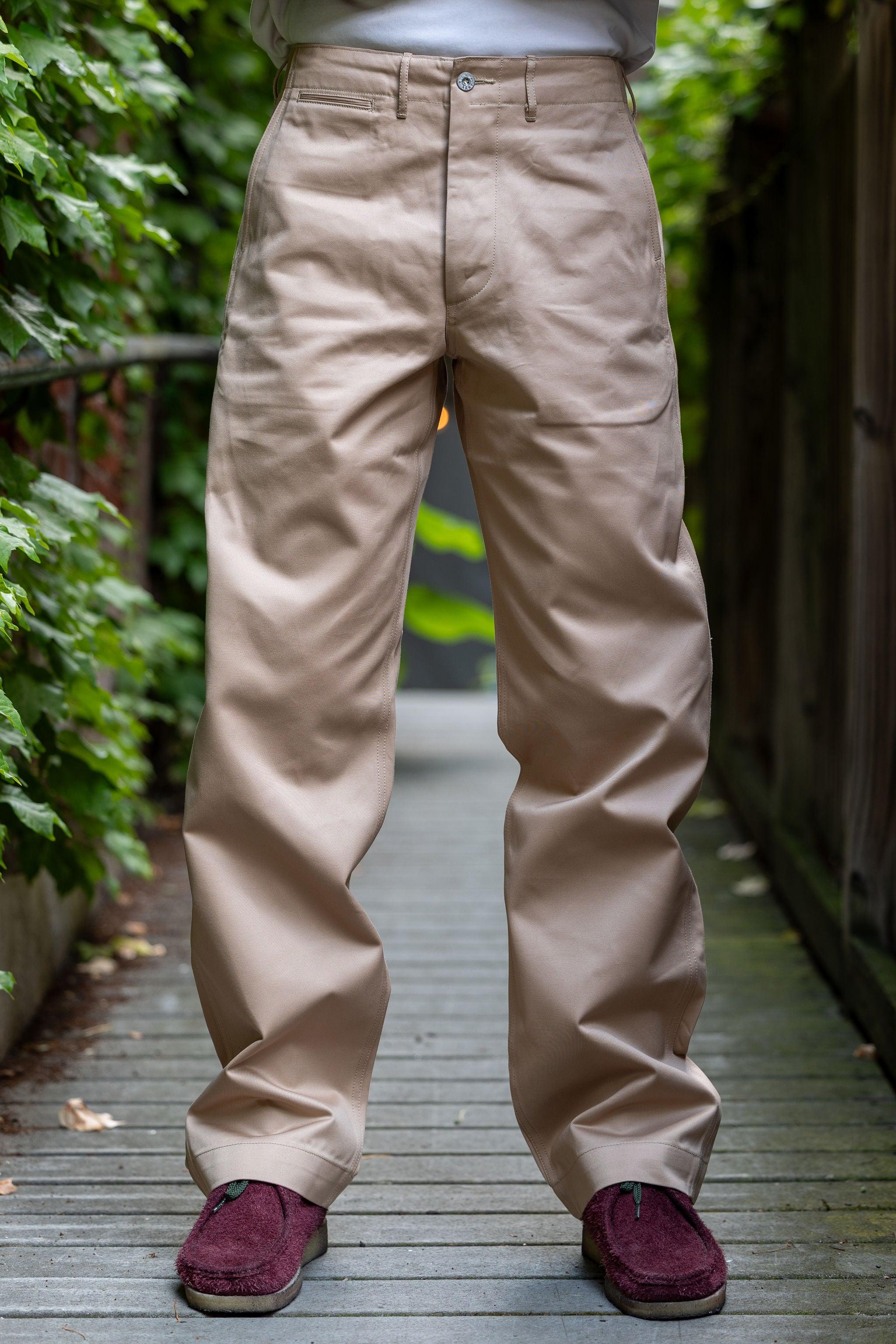 M43036 Early Military Chinos 1942 Model - Beige