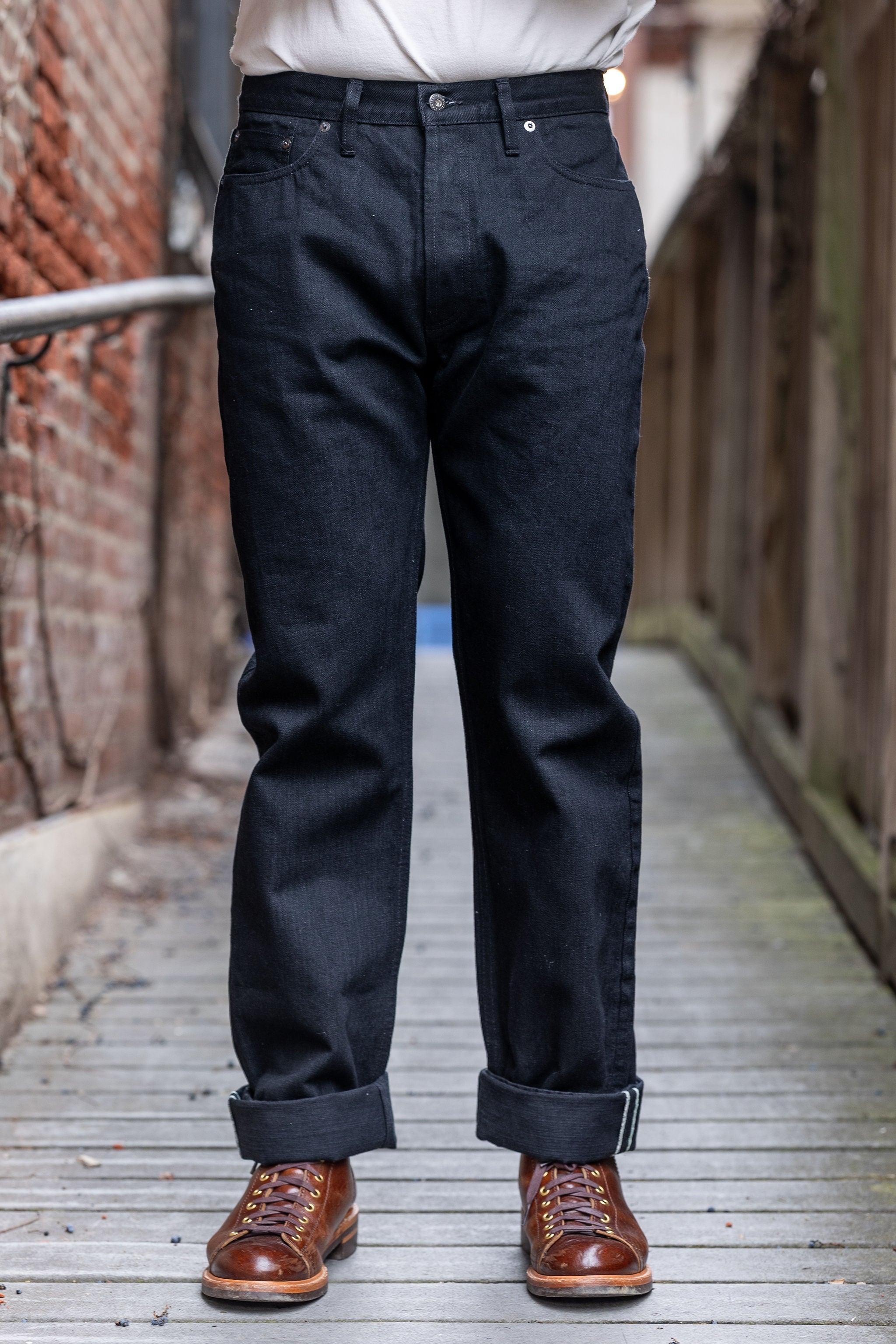 CS-220xk - Classic Straight Rinsed Black Kibata