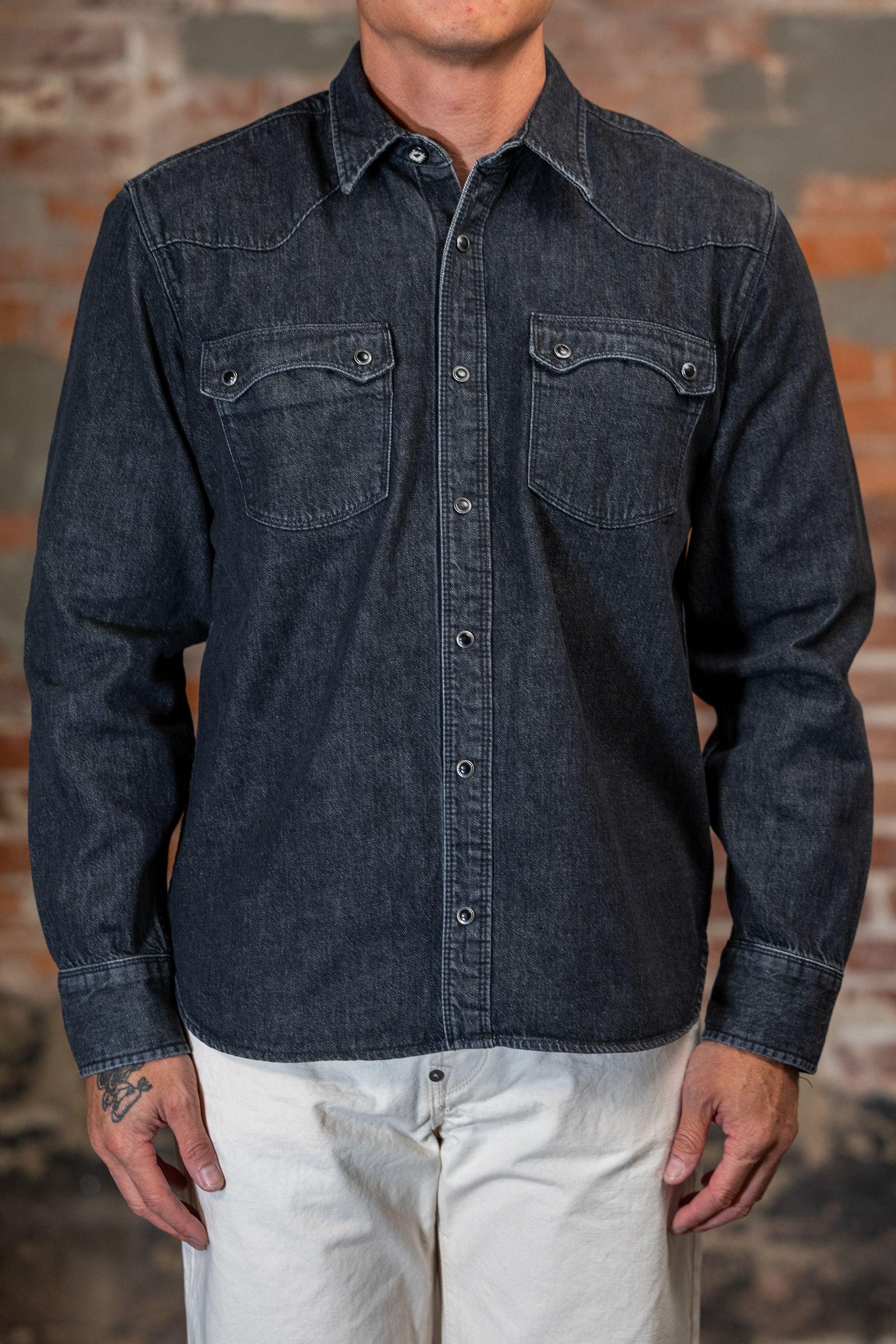 Modern Western - 11oz Washed Black Denim