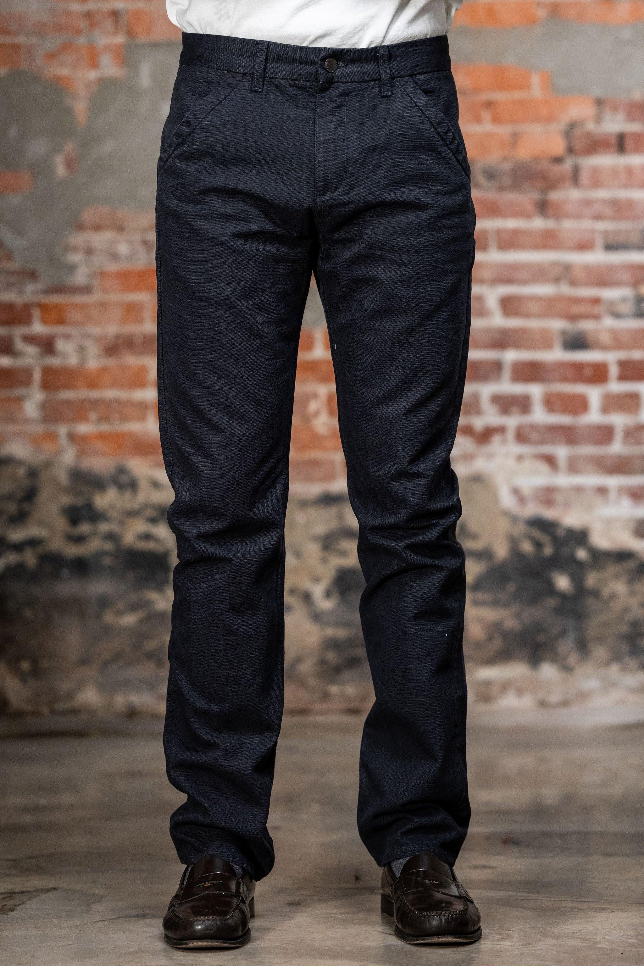 Workers Chino Slim Fit - 14oz Slub Black