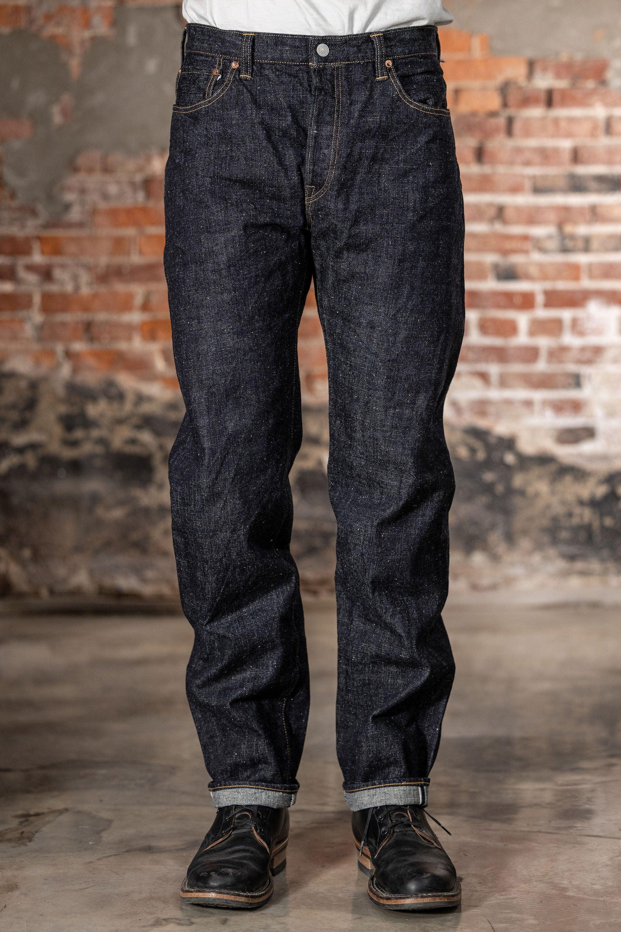 0611 15.5oz Nep Denim Relaxed Fit - Indigo One-Washed
