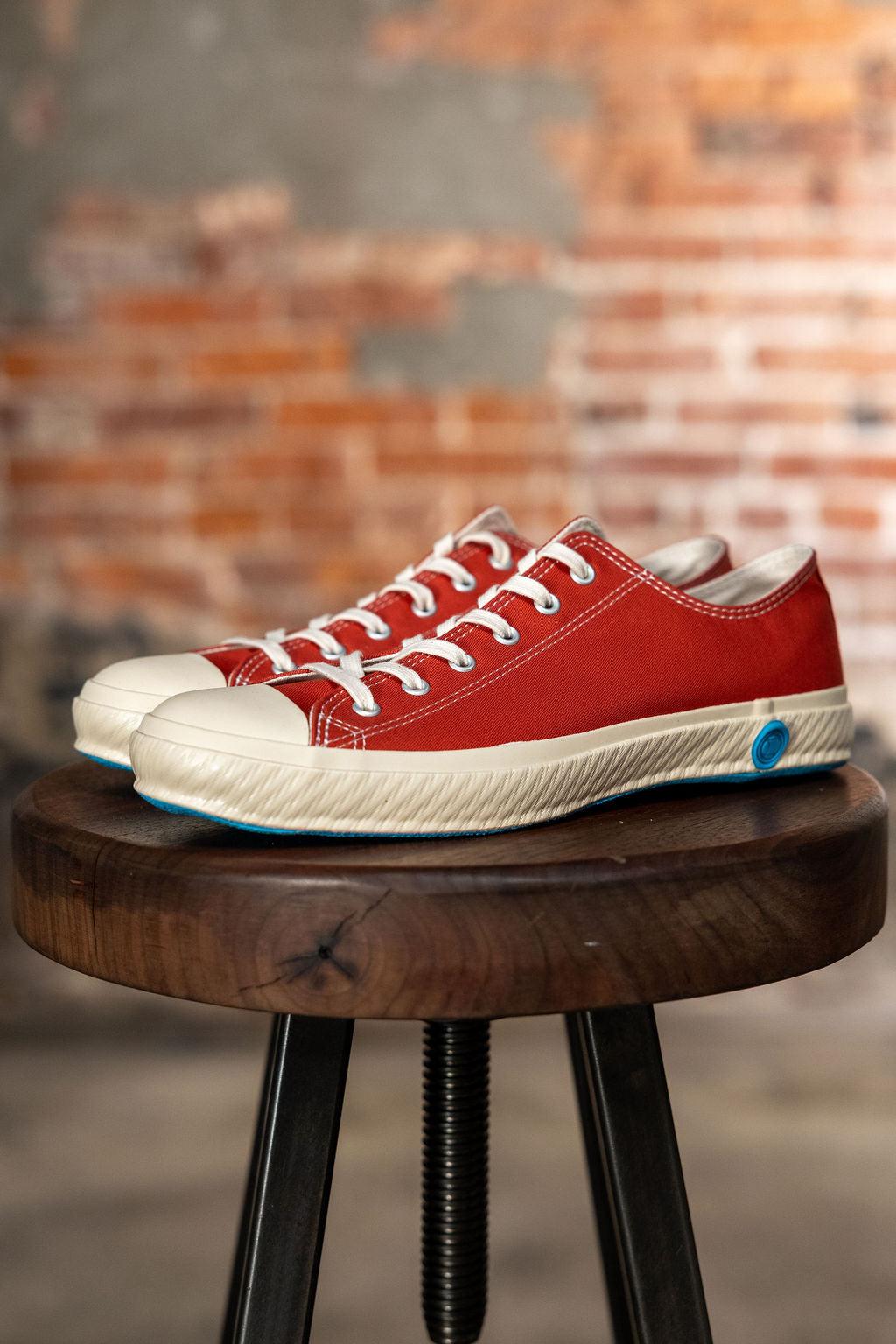 SLP01 JP Low Top Sneaker- Red