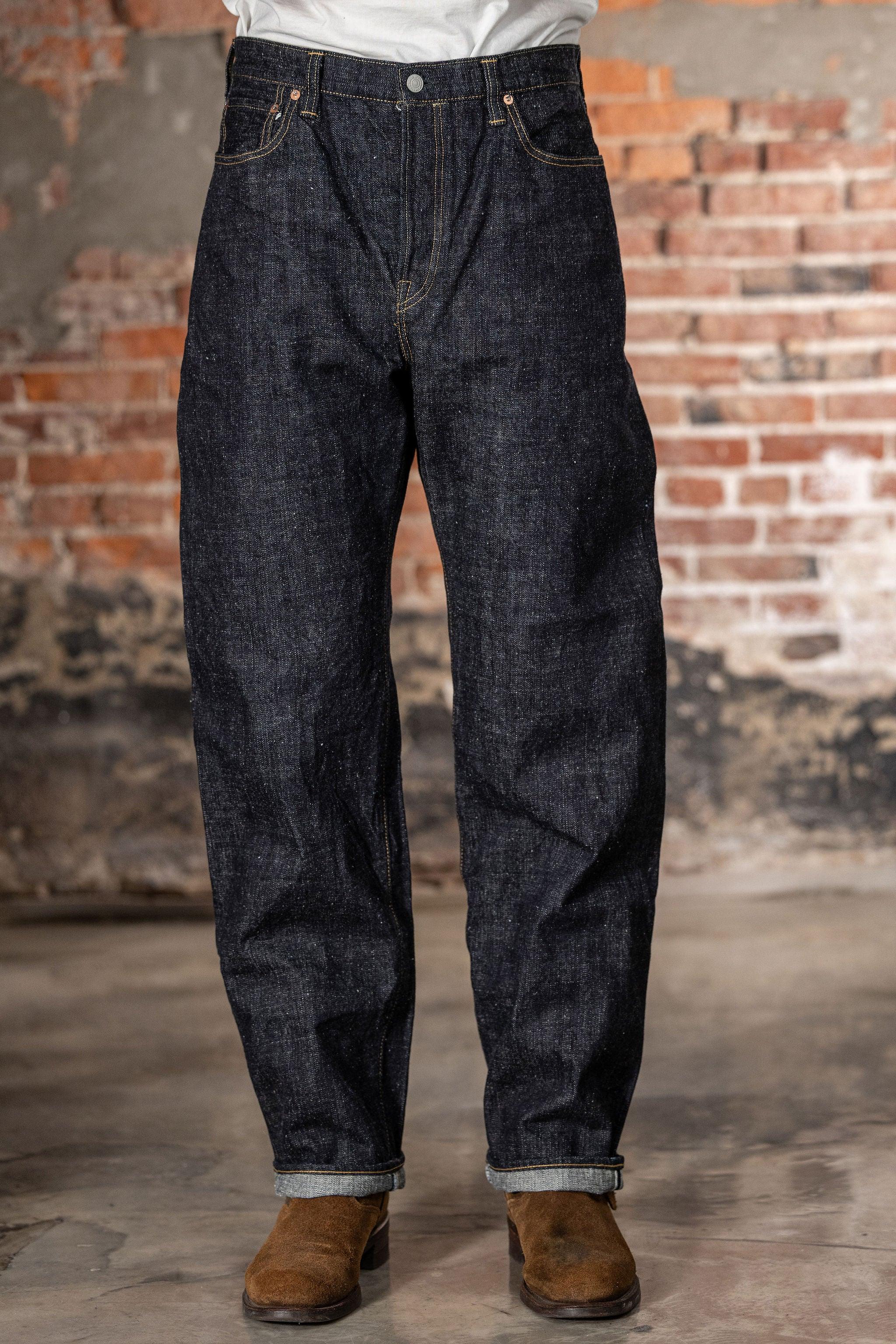 0811 15.5oz Nep Denim Loose Fit - Indigo One-Washed