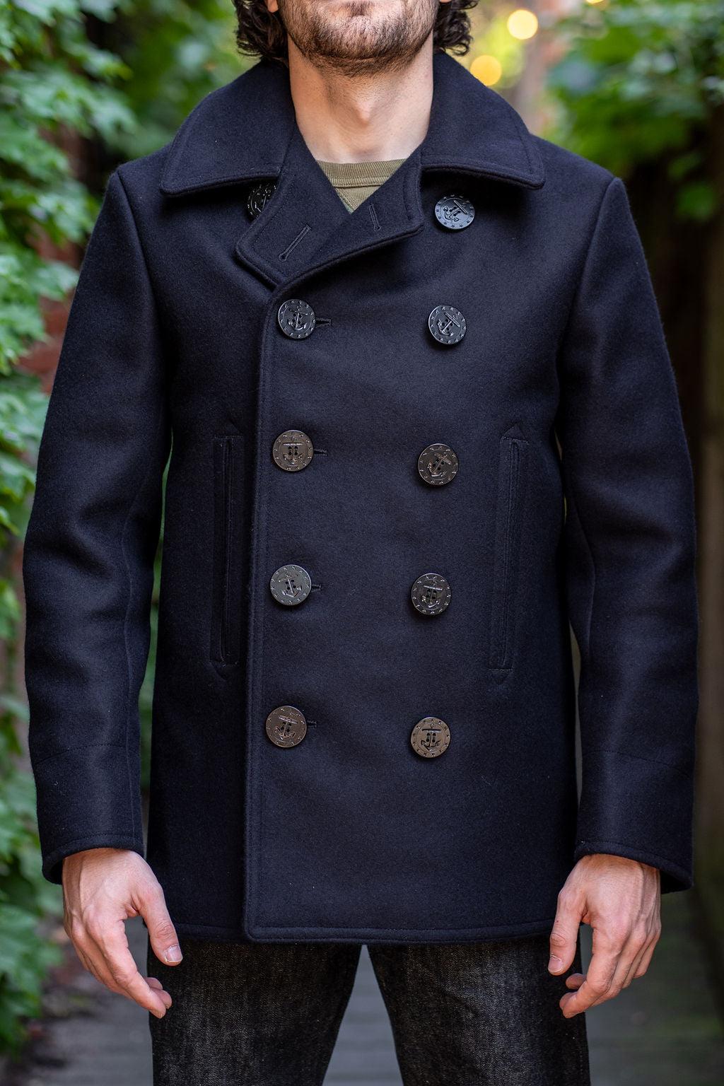 BR11554 Pea-Coat “Naval Clothing Factory” - Navy