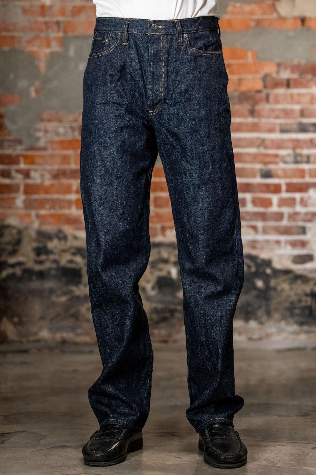 RS-100xk Relaxed Straight ⁠-⁠ Rinsed Indigo Kibata