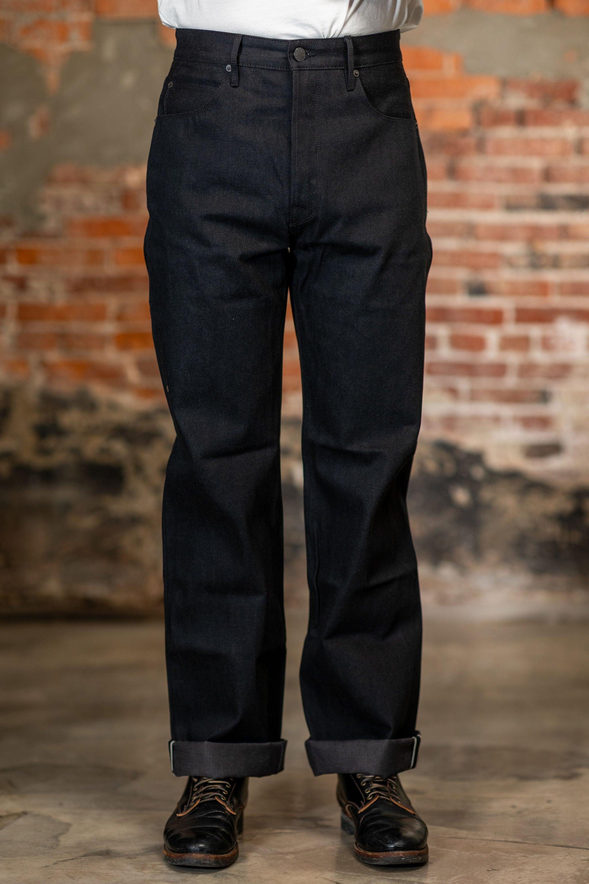 Modesto - 14oz Black Grey Denim