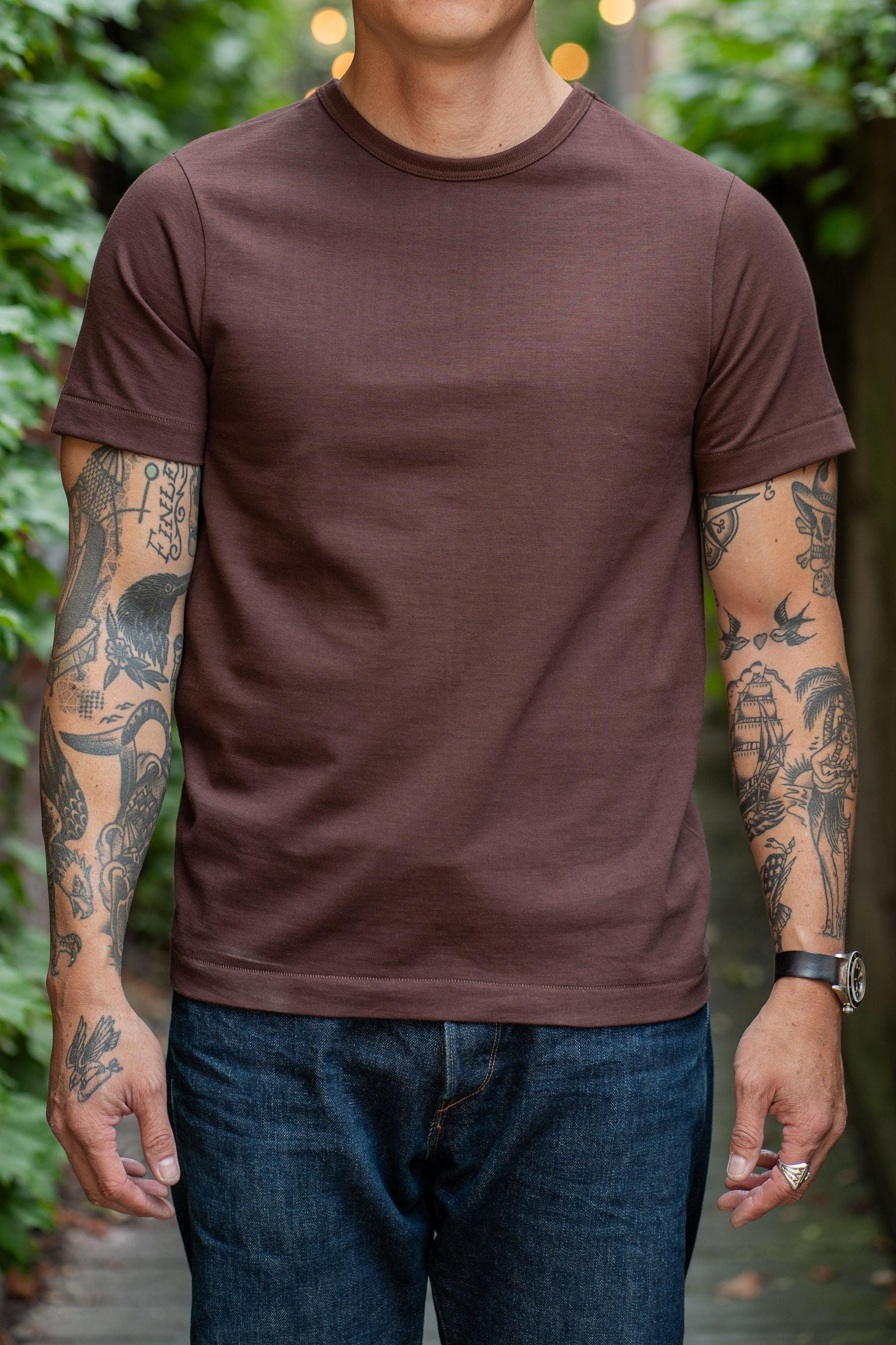 215 Classic Crew Neck T-Shirt - Coffee