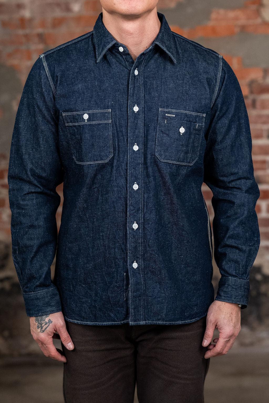 SJWS-SC02 Samurai Cotton Denim Work Shirt