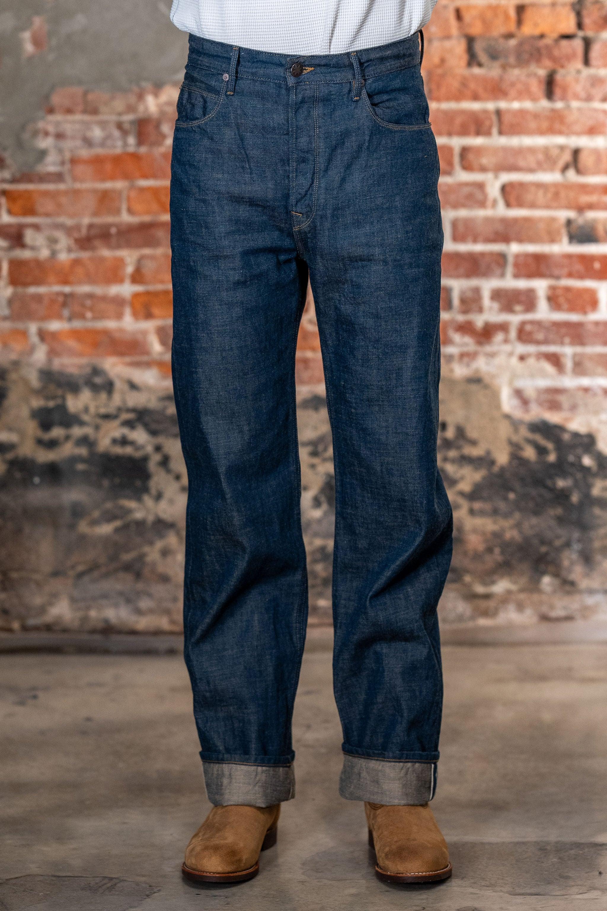 Modesto - 13oz Natural Rinsed Indigo