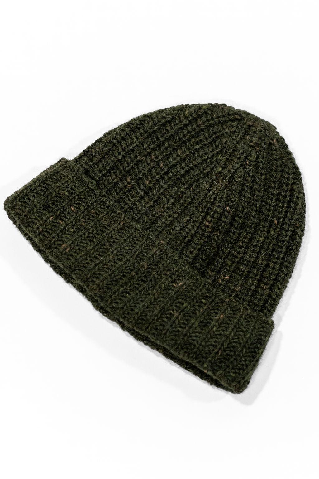 Watch Cap - Hunter Green Alpaca