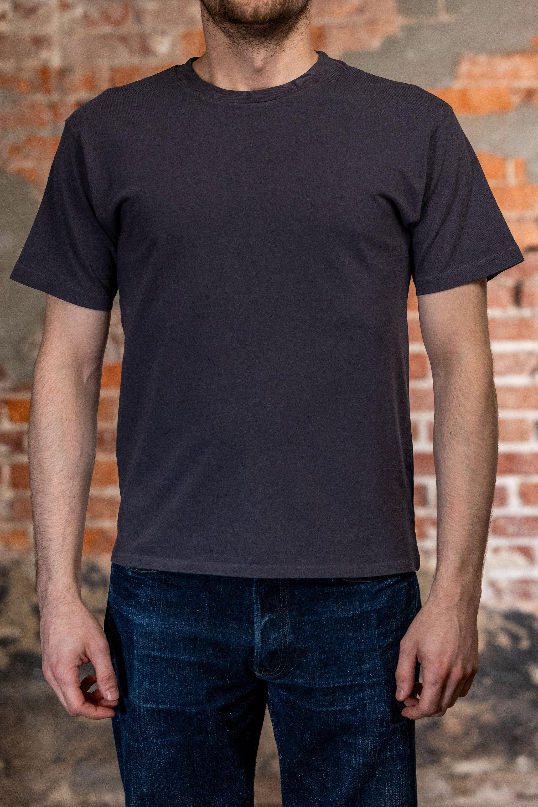 Franklin & Poe Vintage Tee - Charcoal Blue
