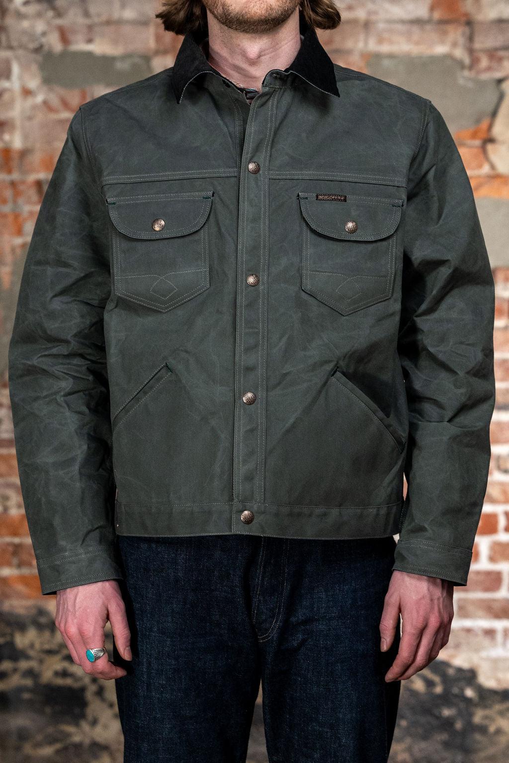 Fargo Quarter STPF - Greyish Green Coated Canvas