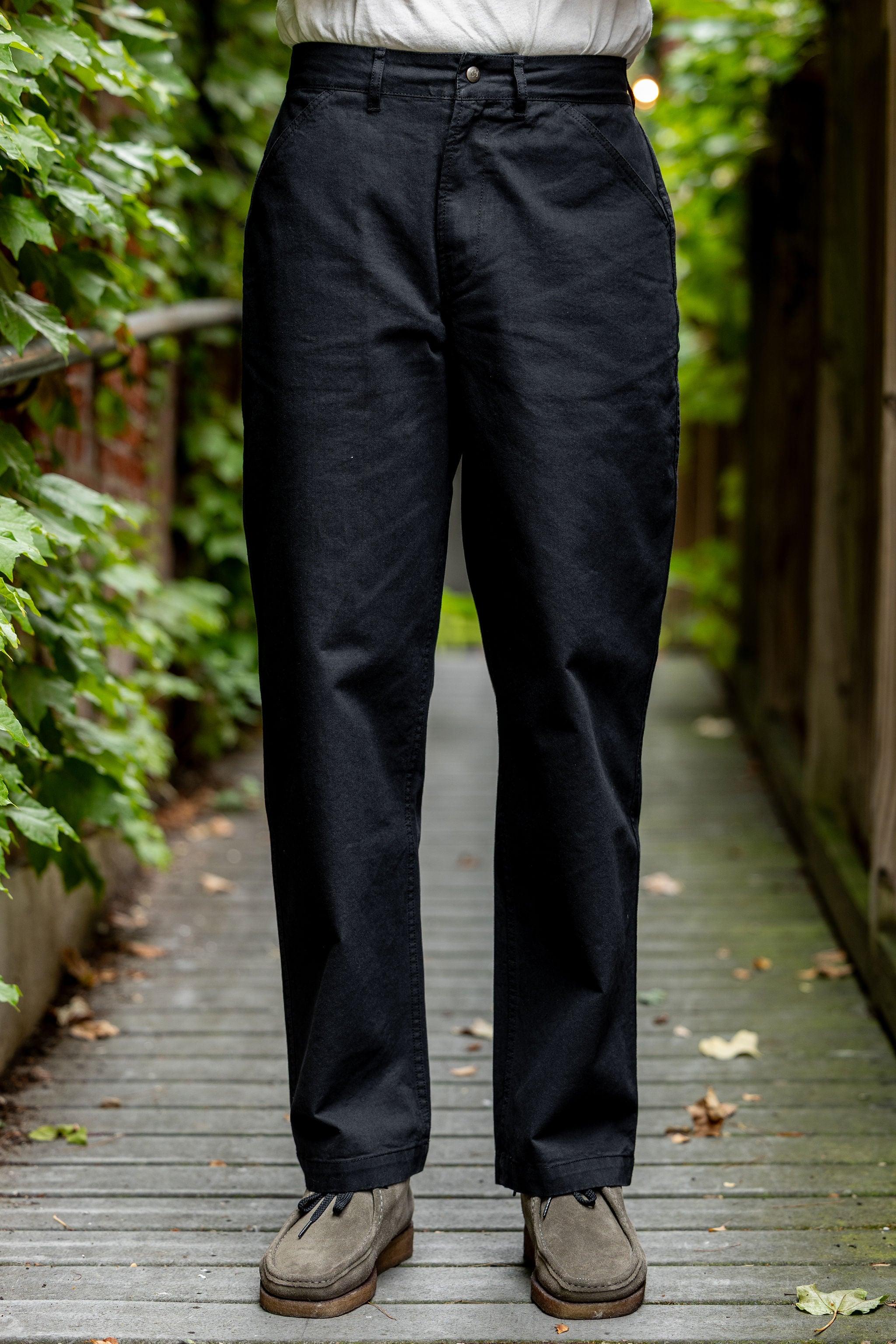 Pacific Twill Pant - Black