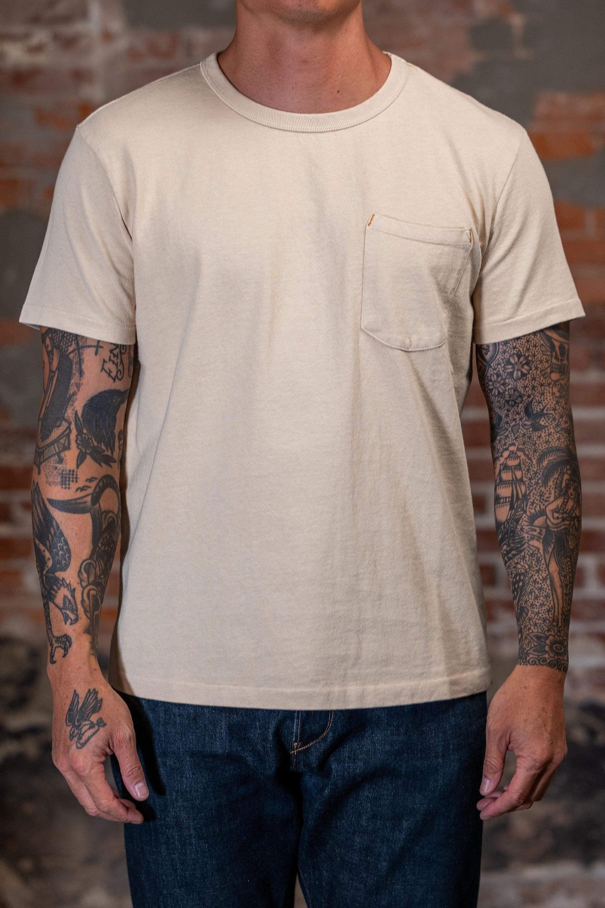 13oz Pocket T-Shirt - Cream