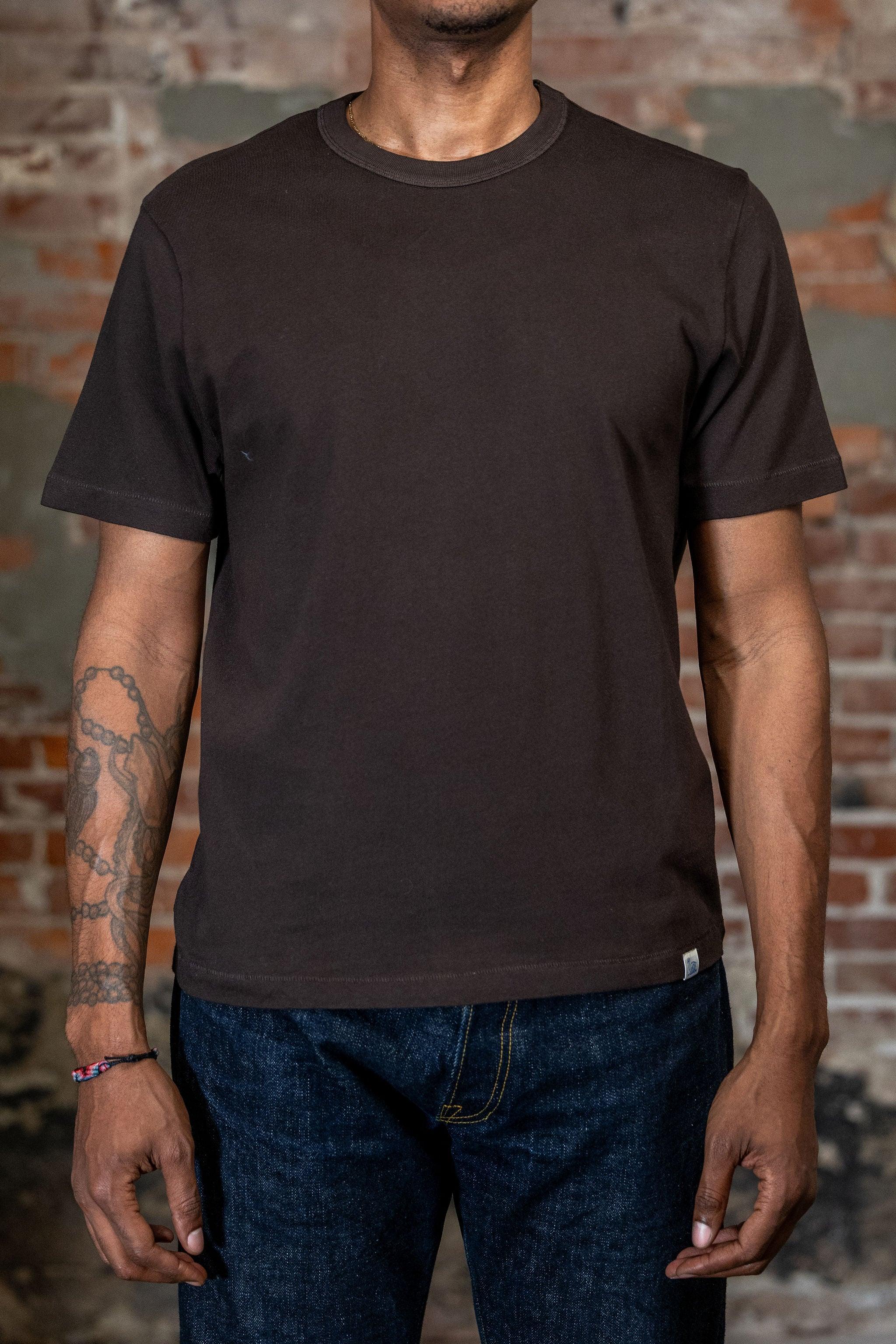 TEE03 Authentic Jersey Cotton T-Shirt - Espresso