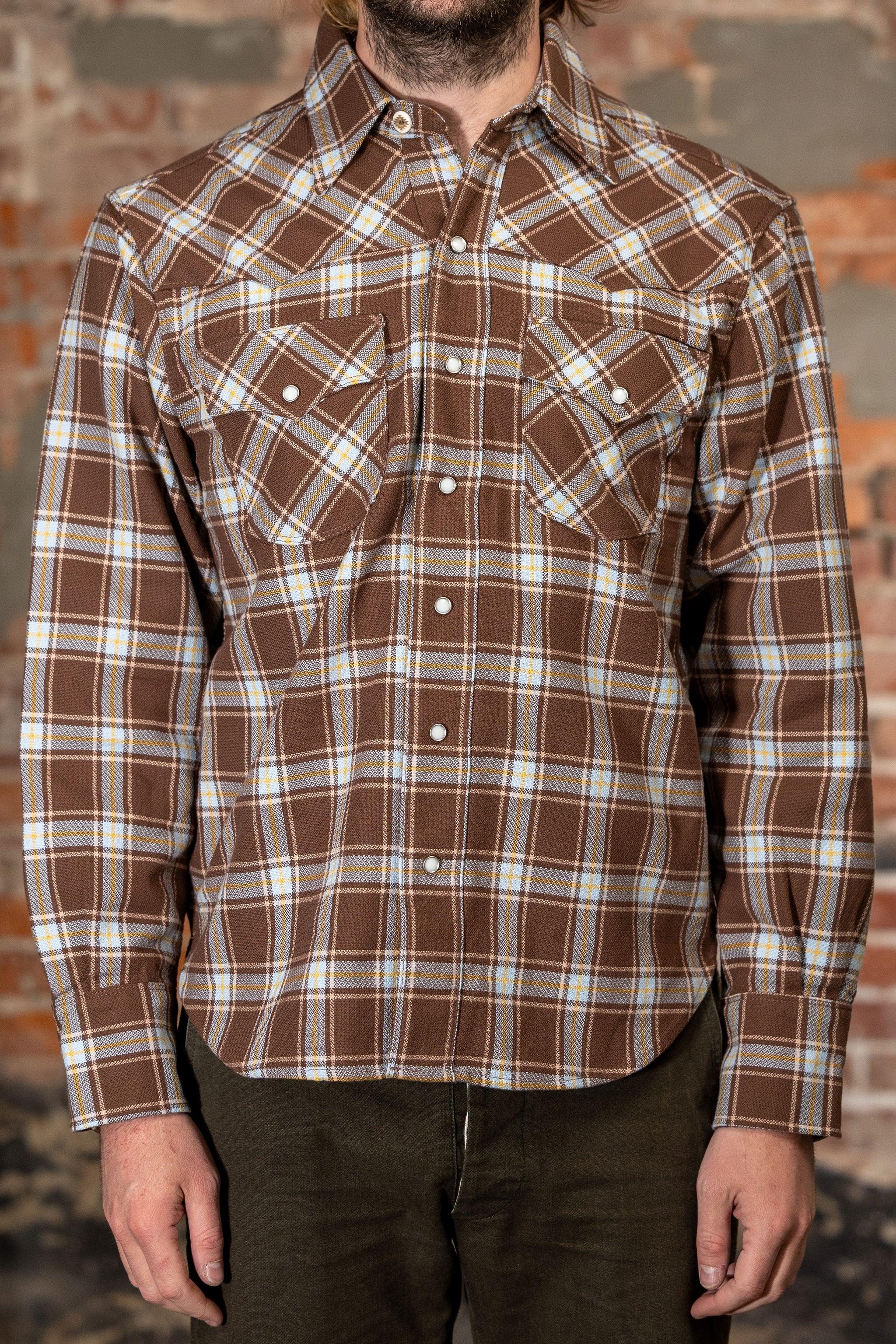 Western Scout - Brown Plaid