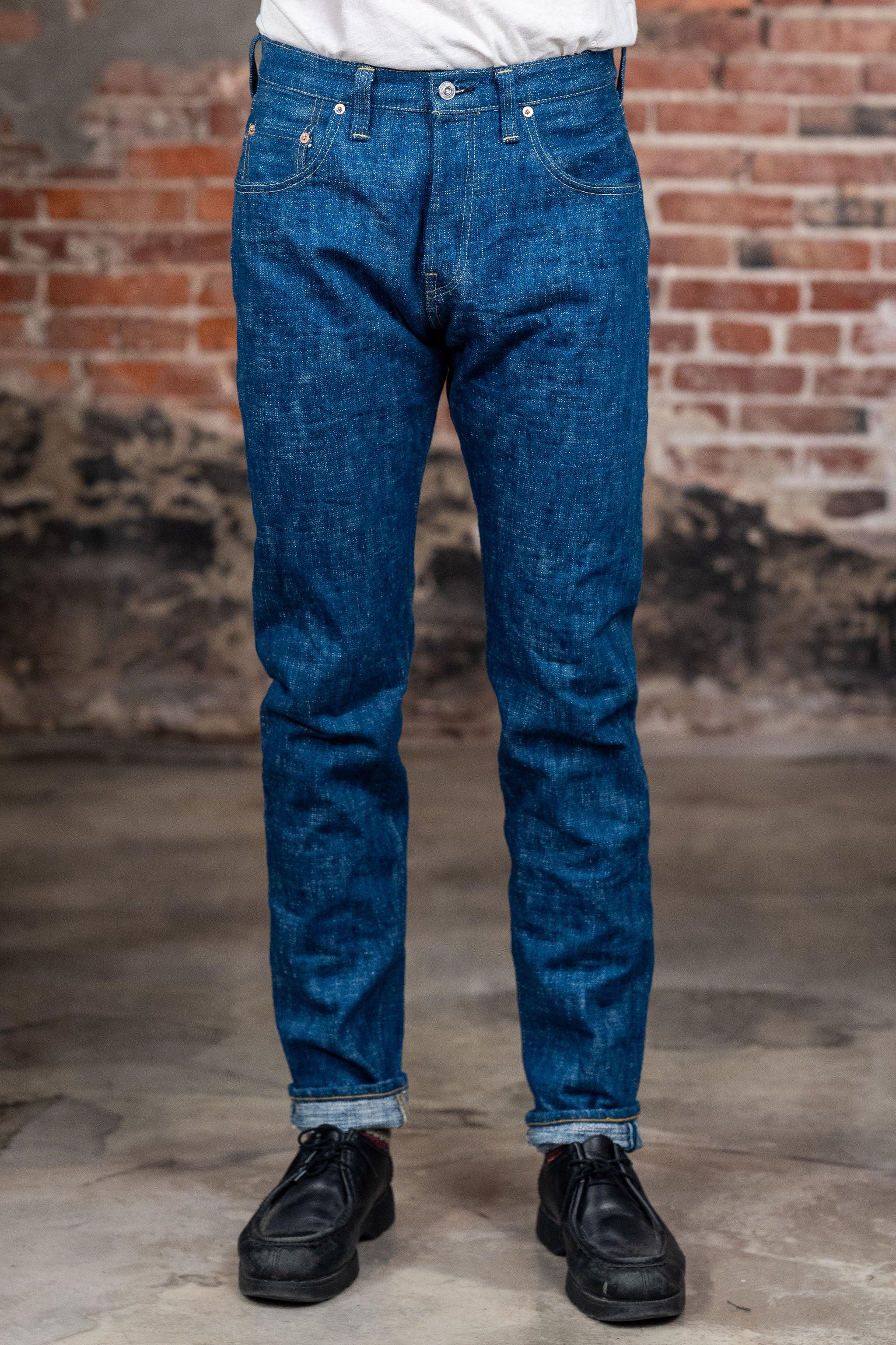 S211XX17oz-SLB Relax Tapered Jeans - "Murakumo" 17oz Slub