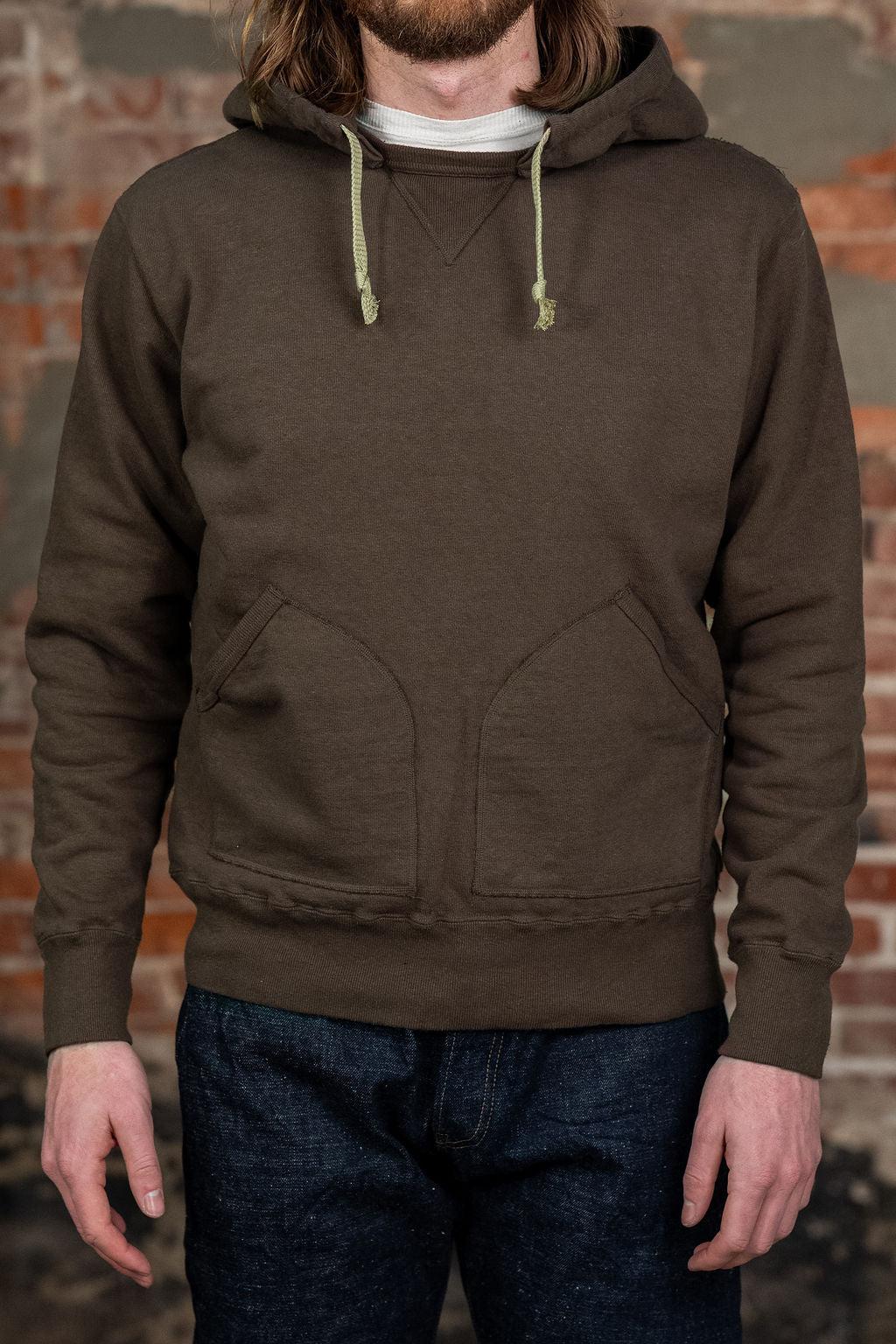 SWS-SC02 Japanese Cotton Sweat Hoody - Kuri Dark