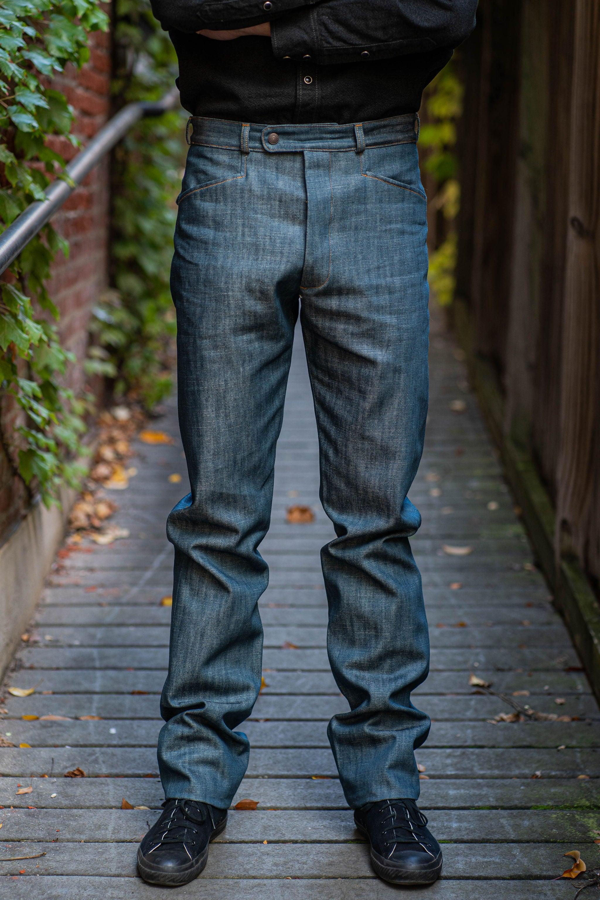 "Nouvelle Vague" Slacks - NOS "Player" Denim
