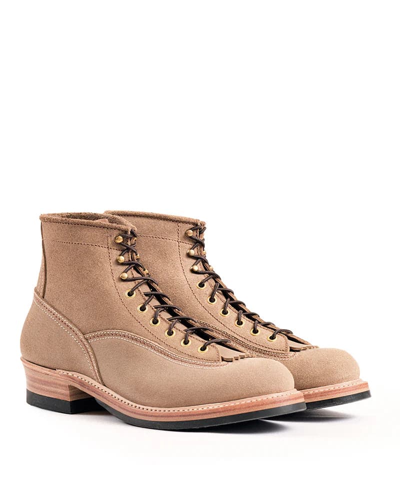 (Pre-Order FW26) John Lofgren Donkey Puncher Boots - Horween CXL Natural Roughout