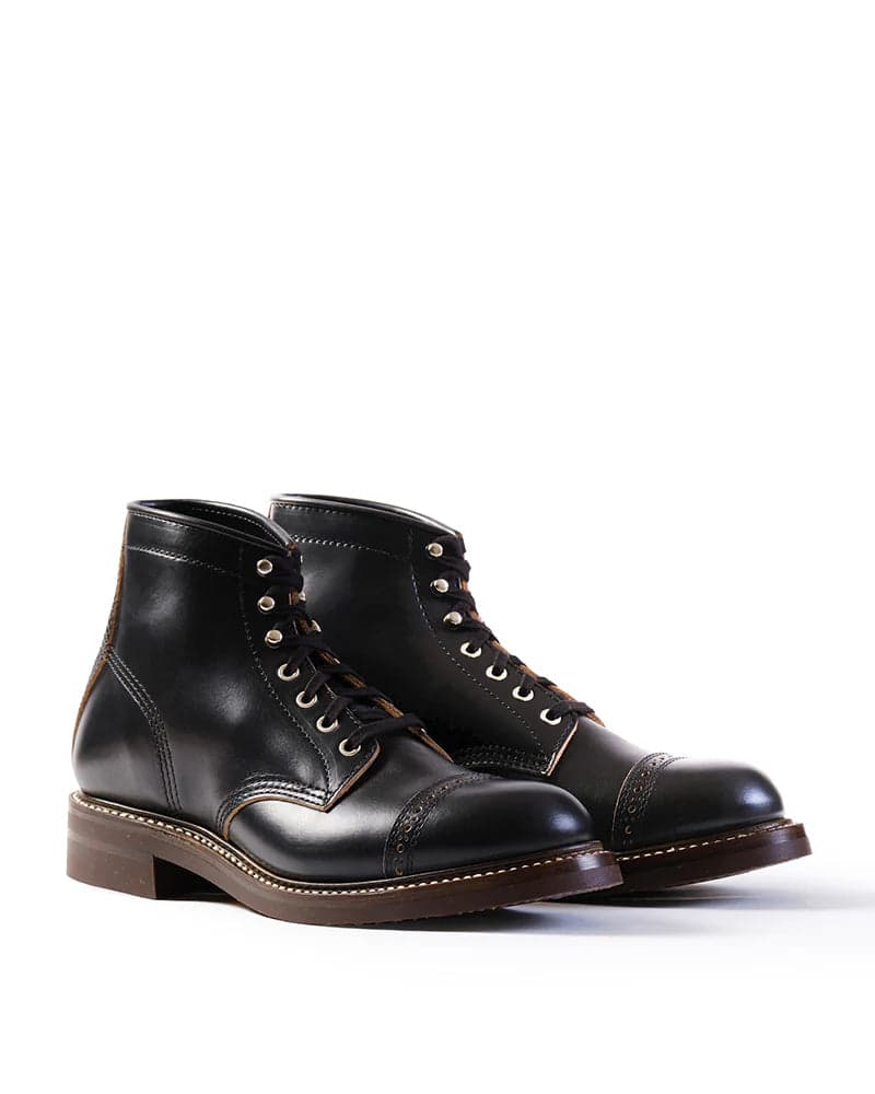 (Pre-Order FW26) John Lofgren Combat Boot - Horween Leather CXL Black