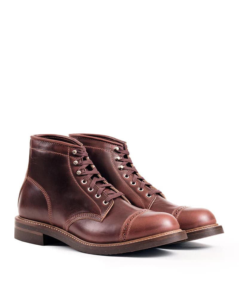 (Pre-Order FW26) John Lofgren Combat Boot - Horween Leather CXL Timber