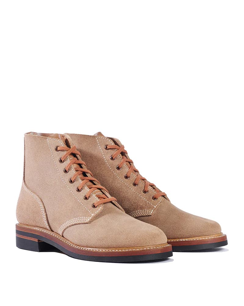 (Pre-Order FW26) John Lofgren M-43 Service Shoes - Horween CXL Natural Roughout