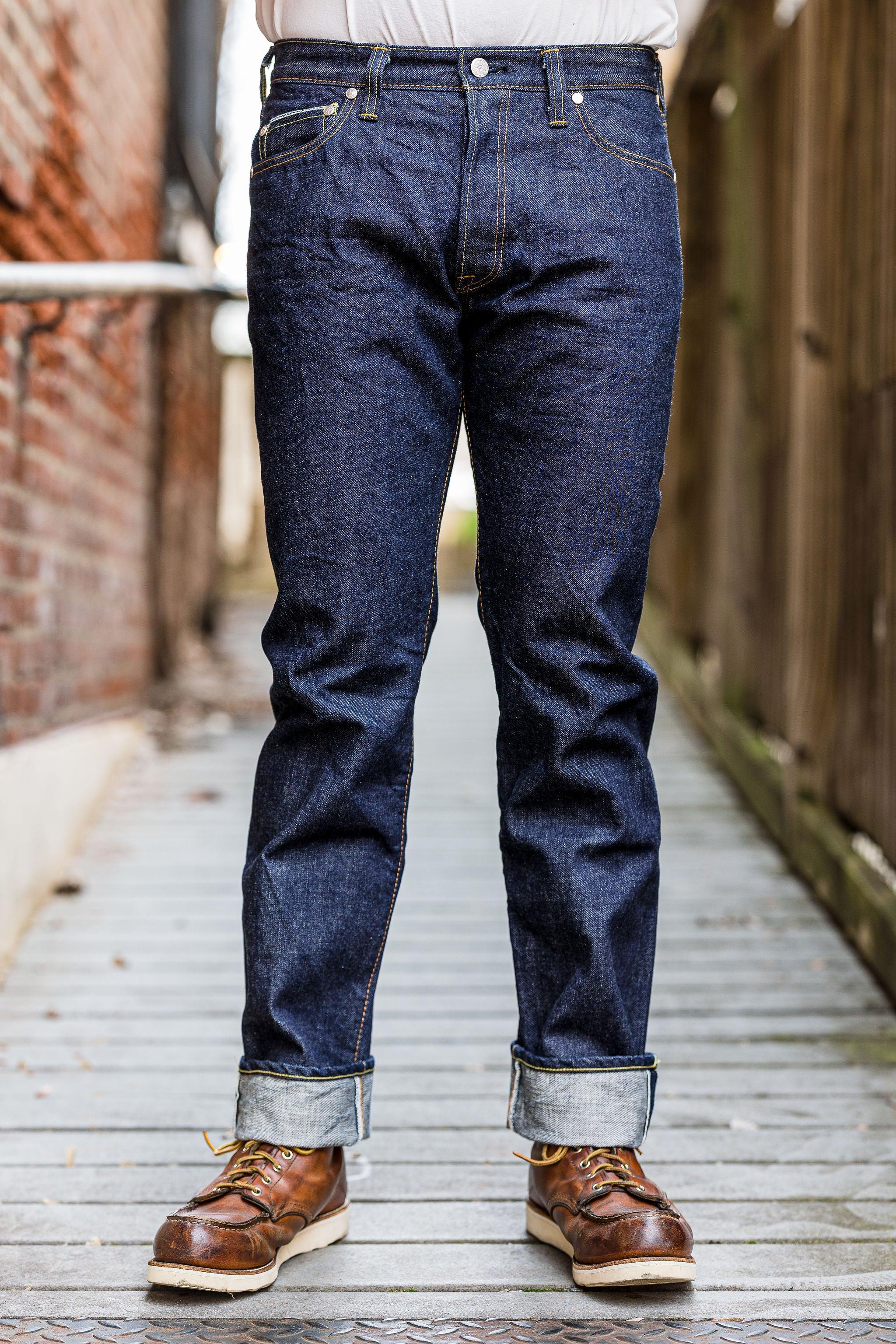 S004JP 15oz Yamato Series Slim Tapered - One Wash