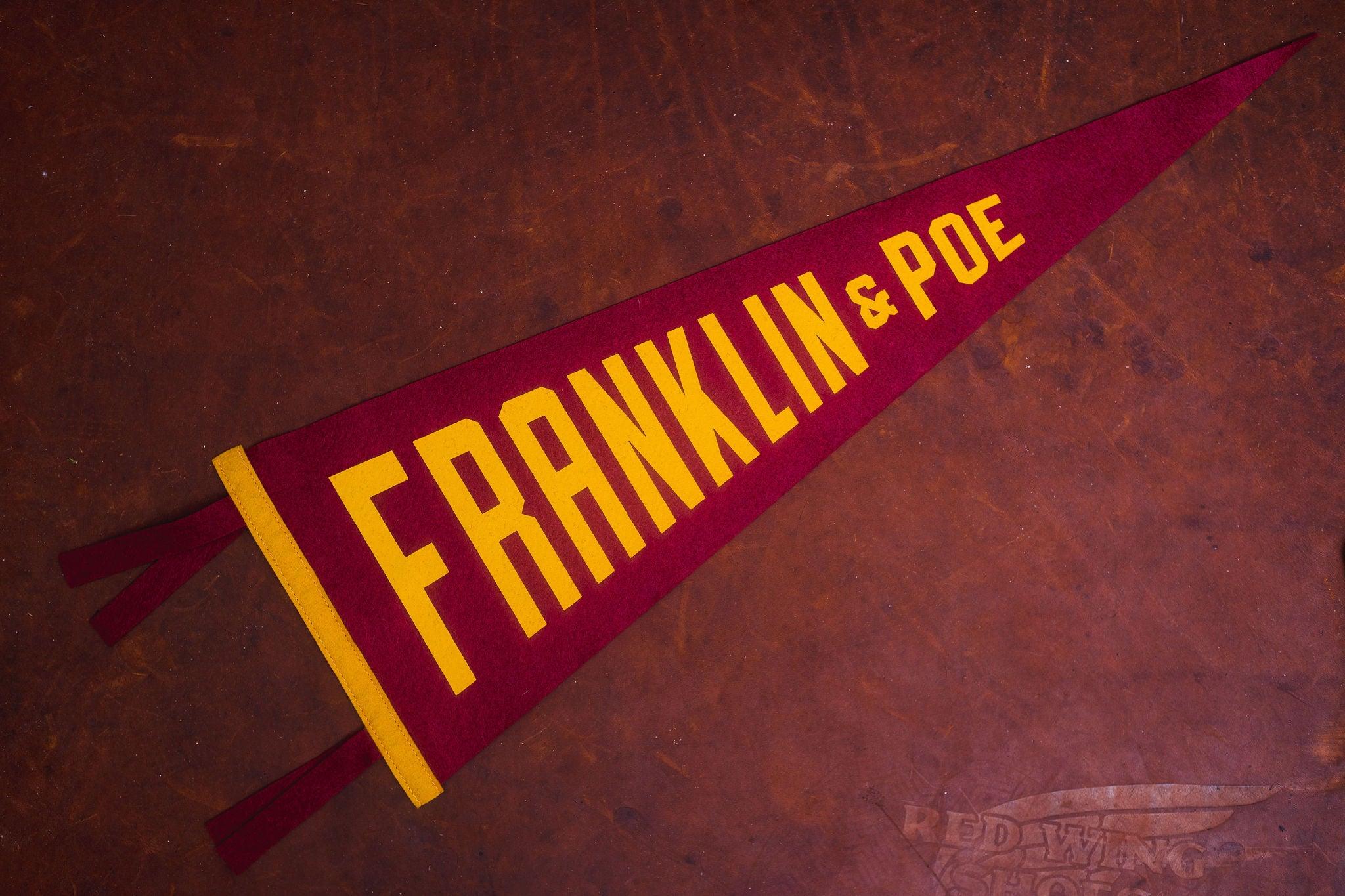 Oxford Pennant Philadelphia Capsule Collection - Franklin and Poe