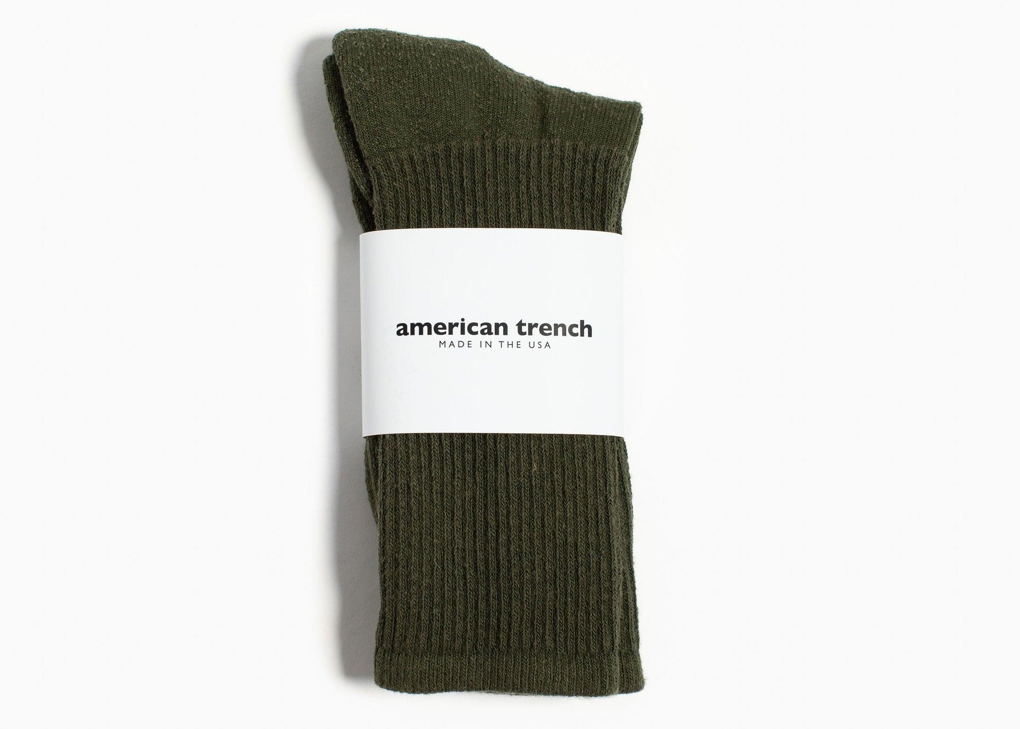 American Trench Mil-Spec Sport Sock – Olive