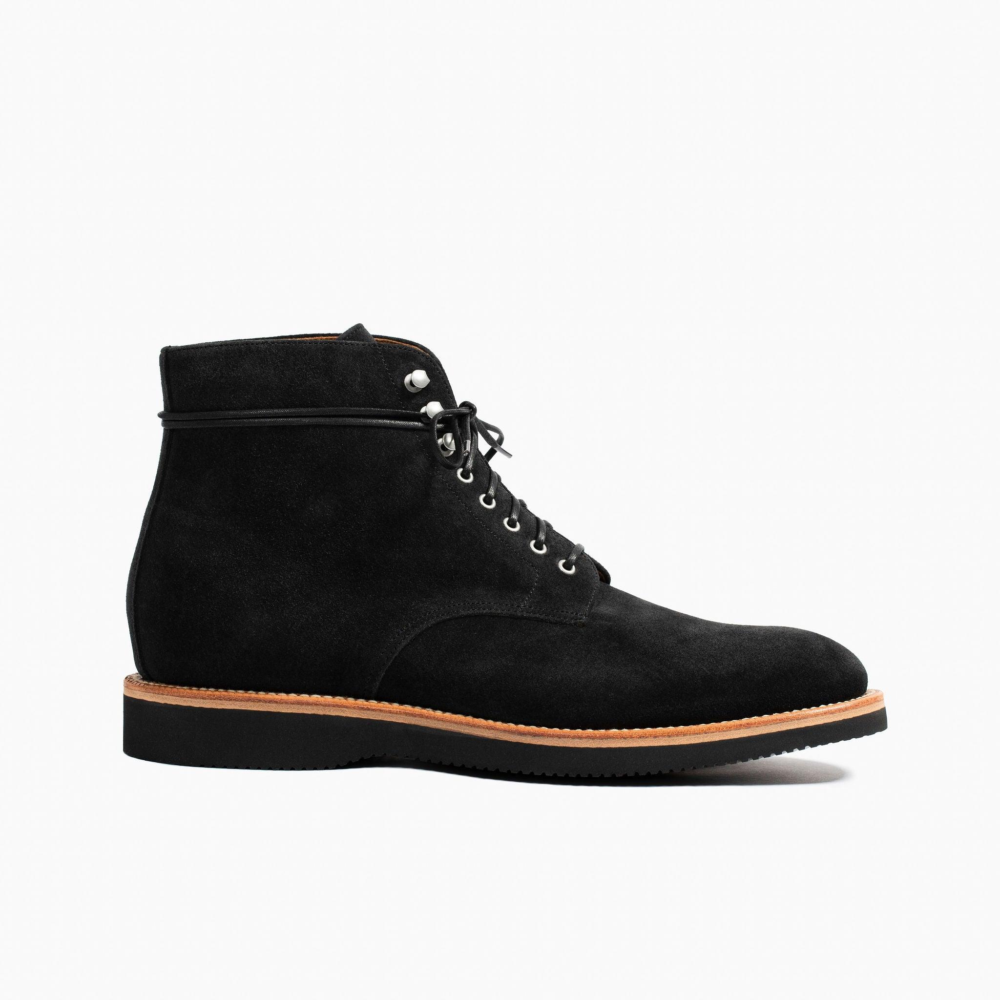Edward Boot Black Suede