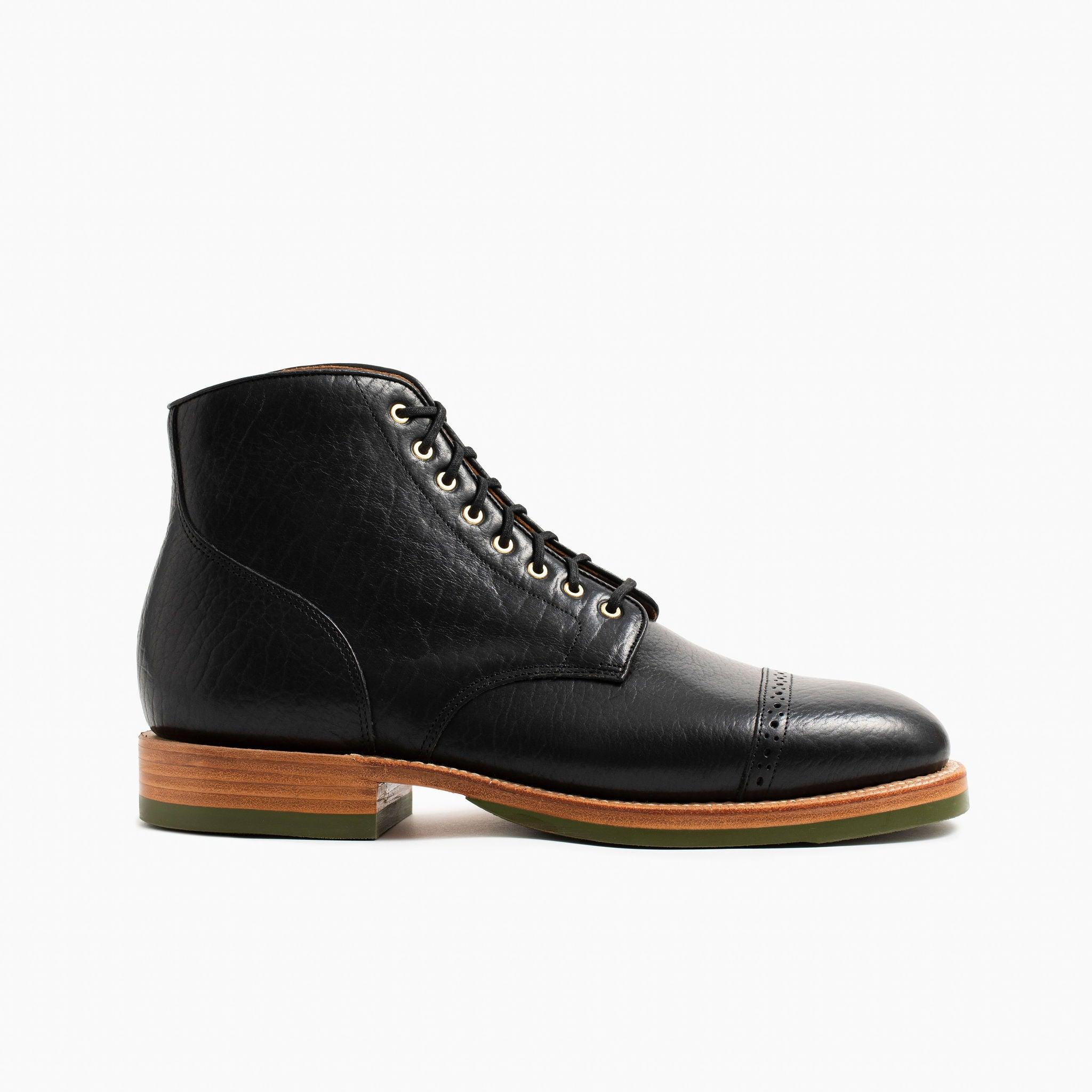 Garrison Boot Black Bison
