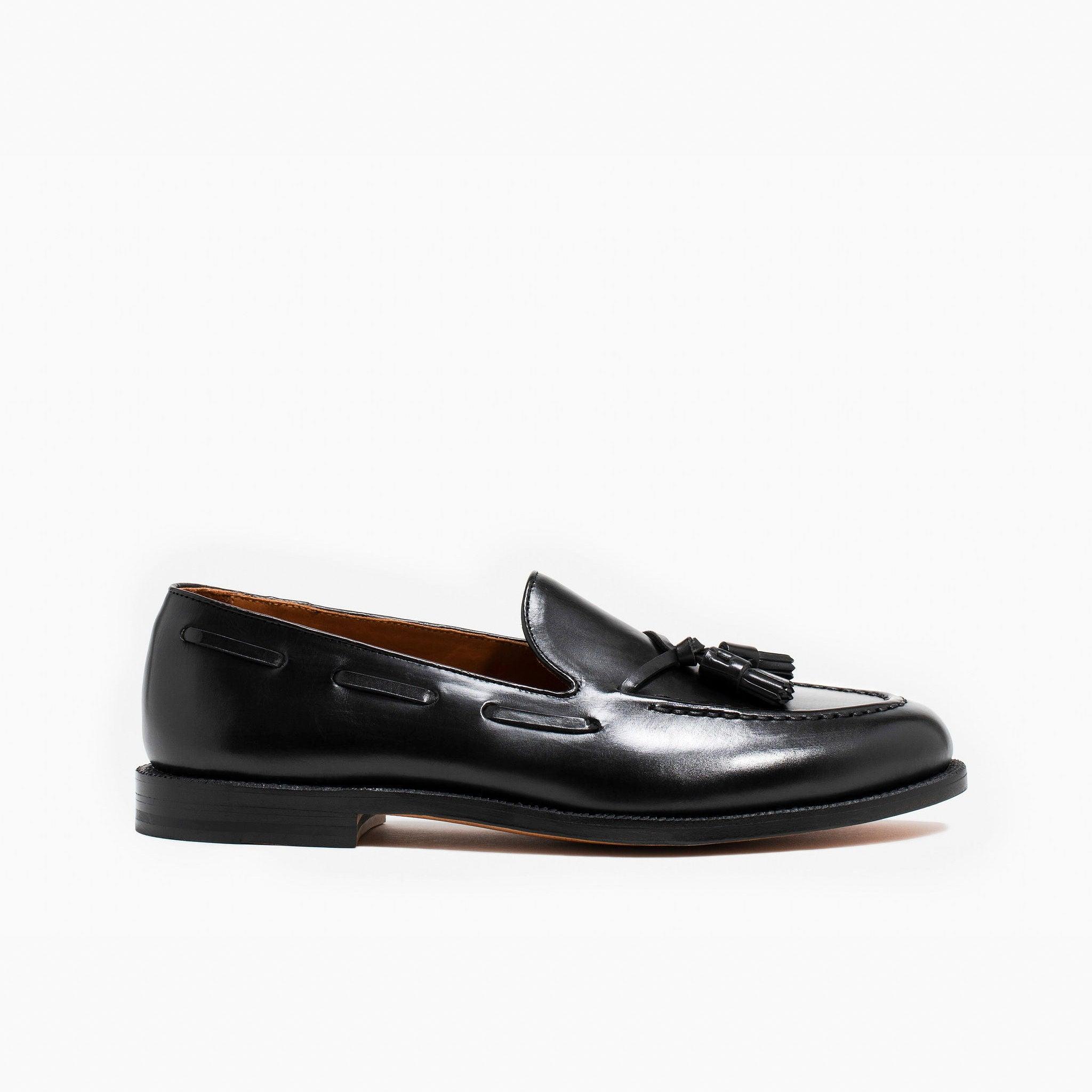 Tassel Loafer Black Calf
