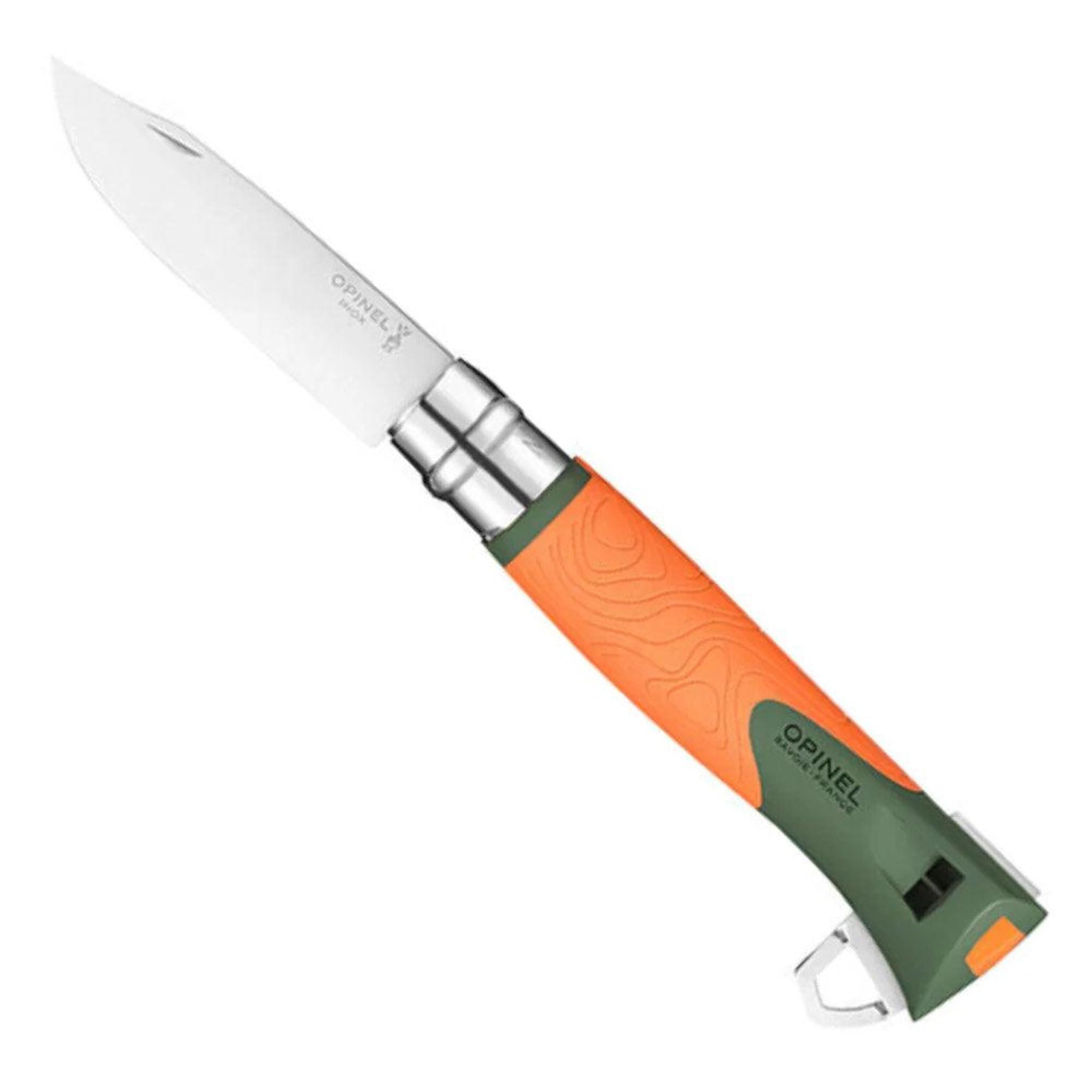 No.12 Outdoor Explore Folding Knife With Tick Remover 'Orange'